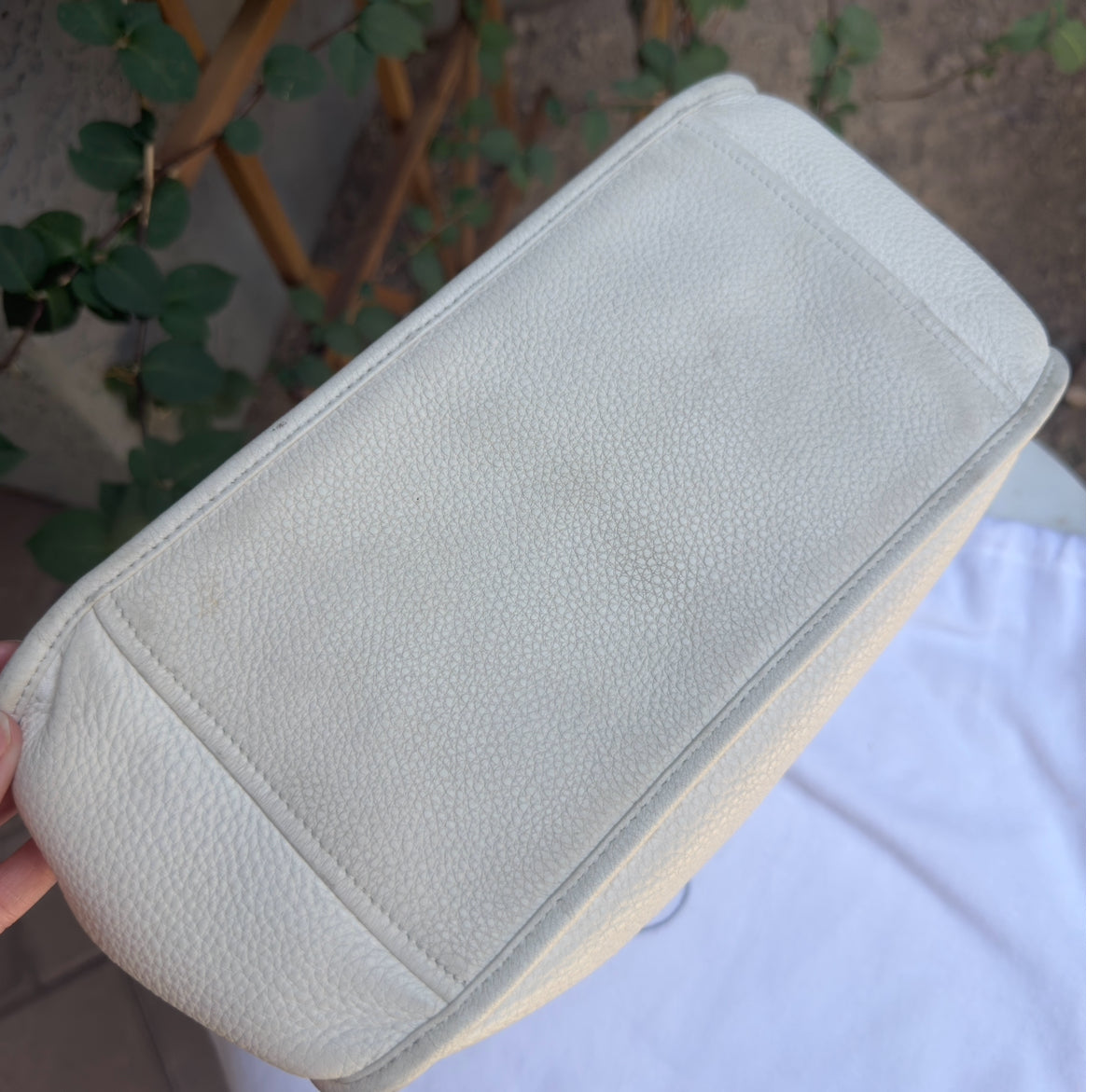 Prada Vitello Daino Phenix Nylon Web Stripe Crossbody