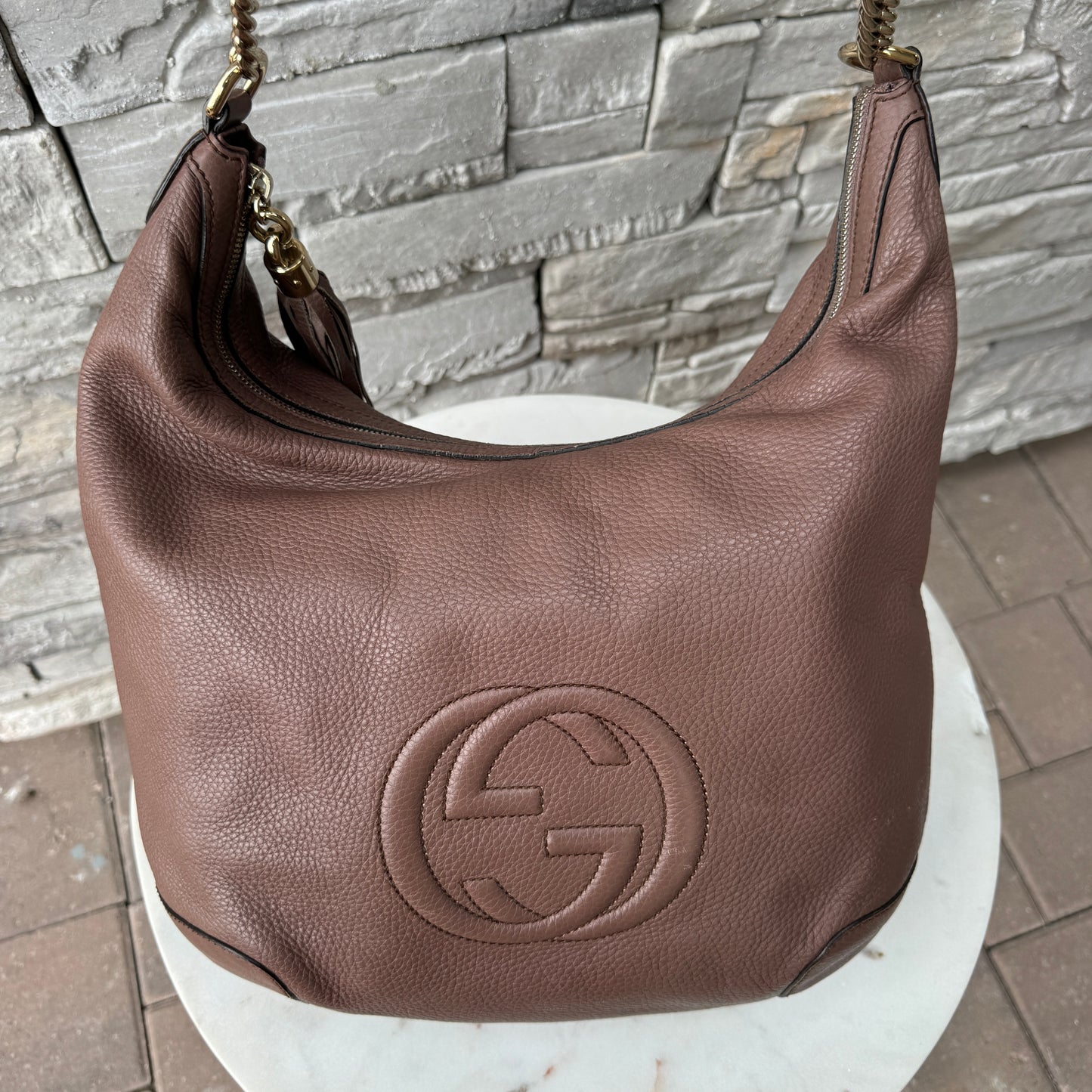 Gucci Medium Soho Chain Hobo