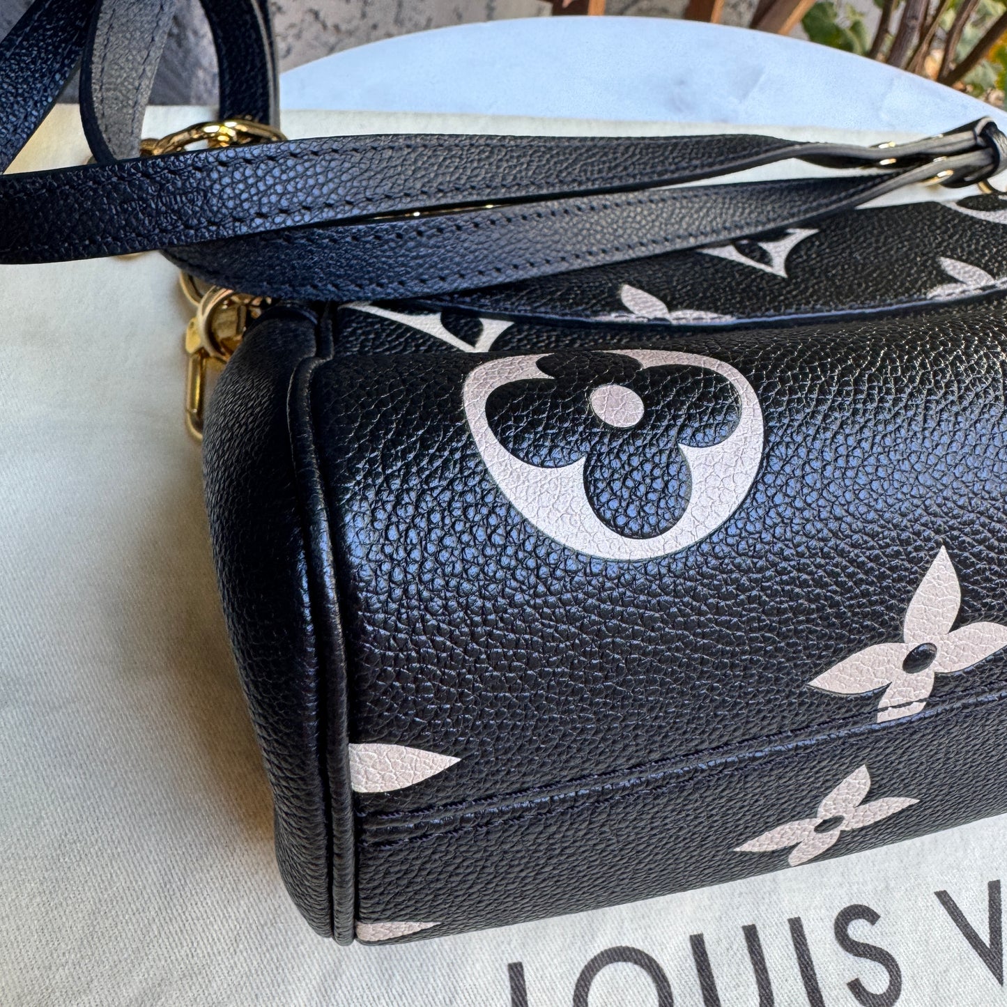 Louis Vuitton Giant Bicolor Monogram Empreinte Favorite NM Crossbody