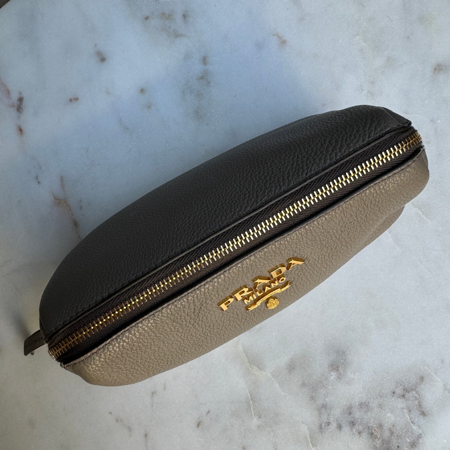 Prada Vitello Daino Cosmetic Pouch