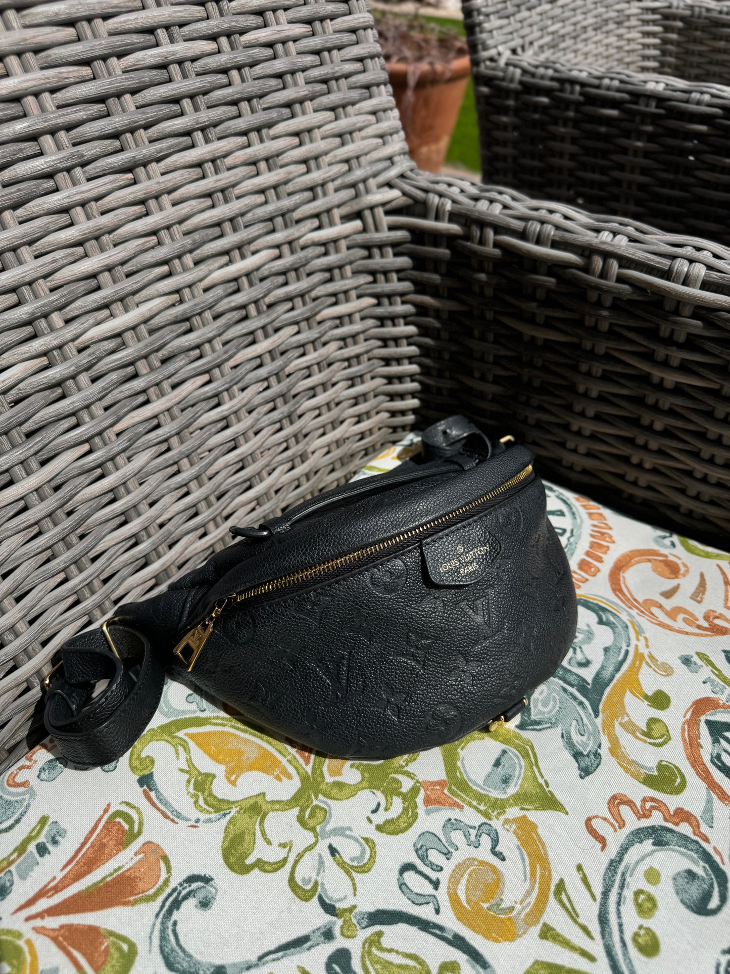 Louis Vuitton Monogram Empreinte Leather Bumbag