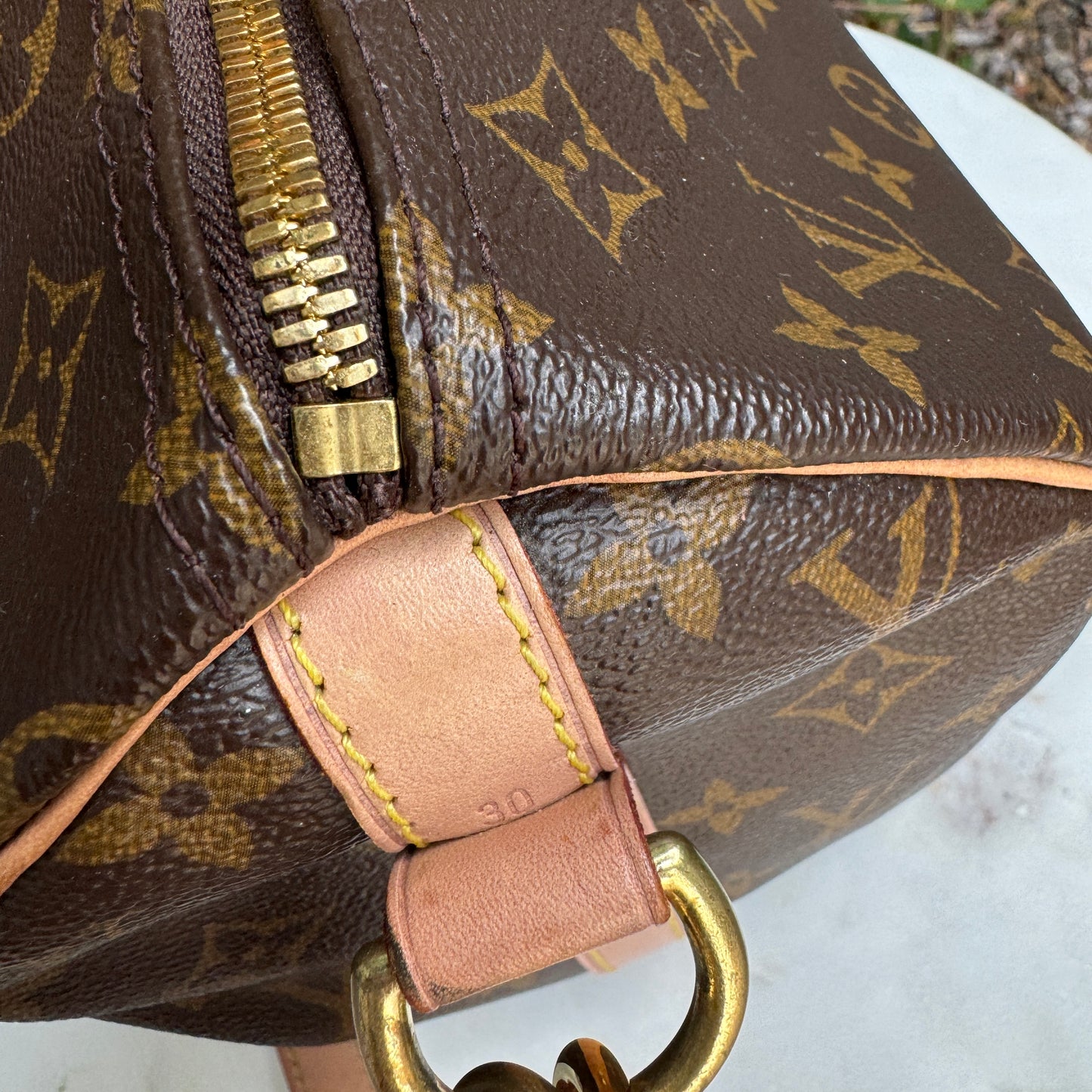 Louis Vuitton Monogram Speedy Bandouliere 30