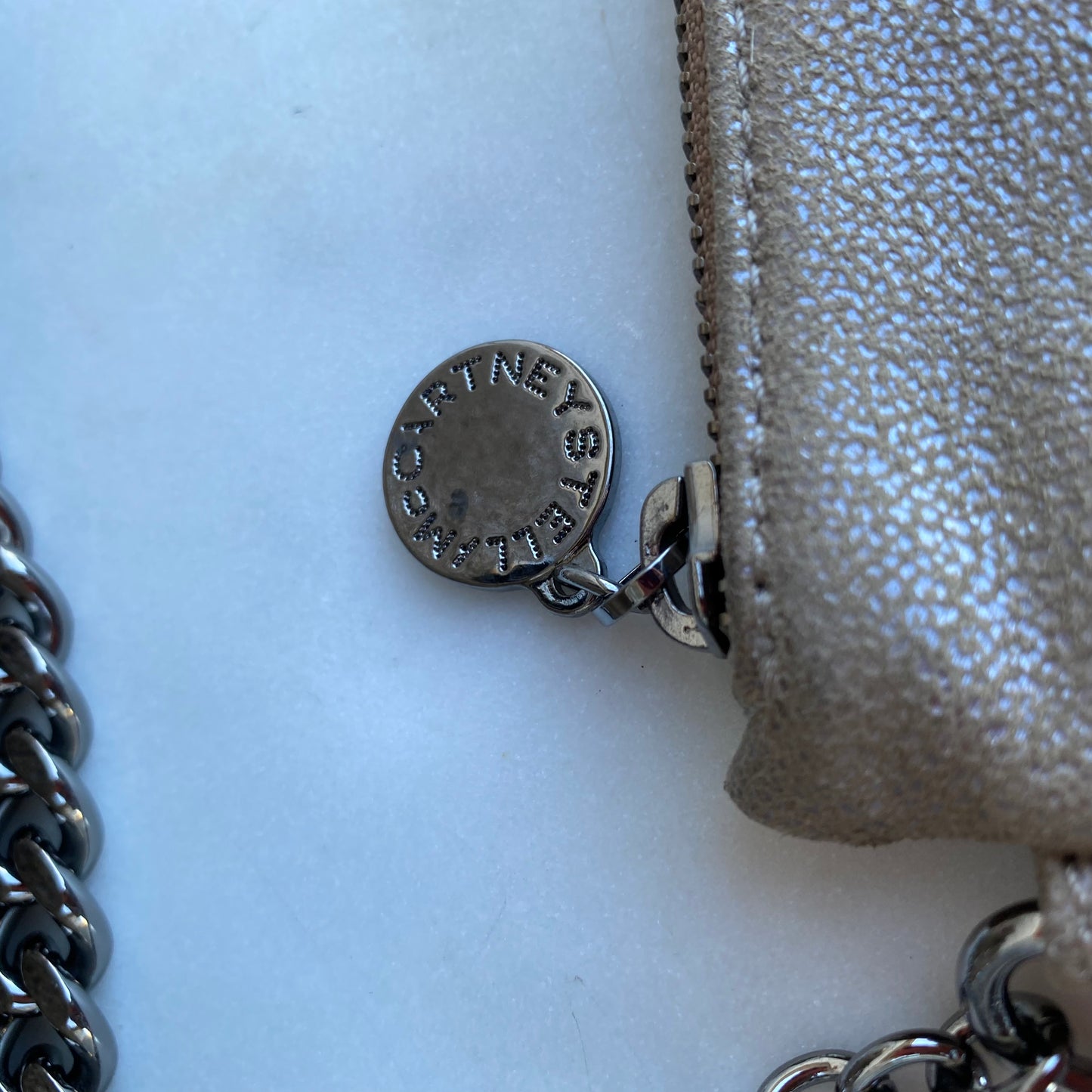 Stella McCartney Shaggy Deer Large Falabella with Pouch