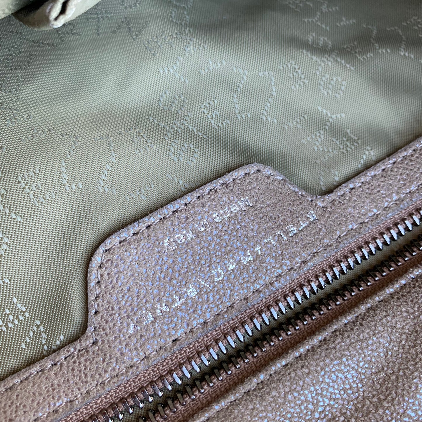 Stella McCartney Shaggy Deer Large Falabella with Pouch