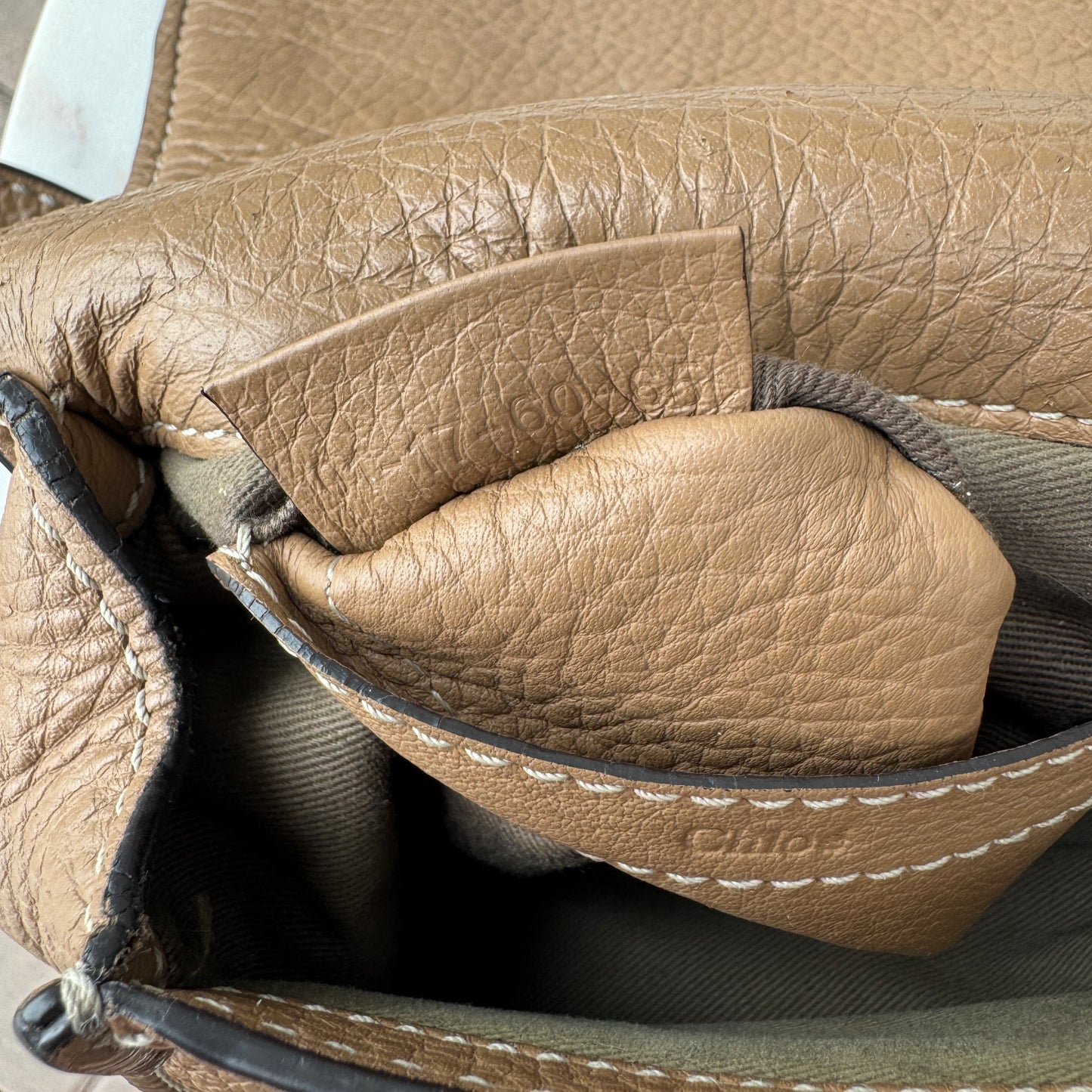 Chloé Leather Marcie Small Saddle Crossbody