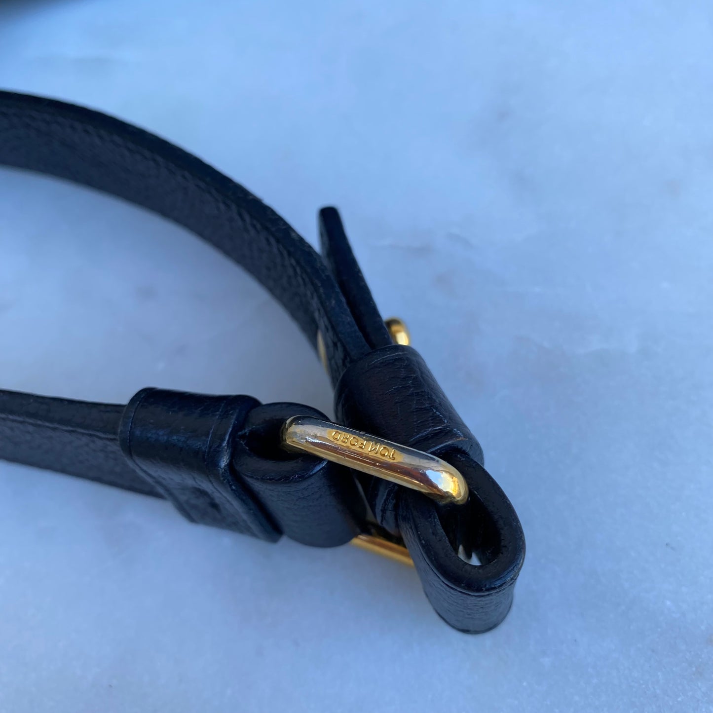 Tom Ford Pebbled Leather Jennifer Crossbody