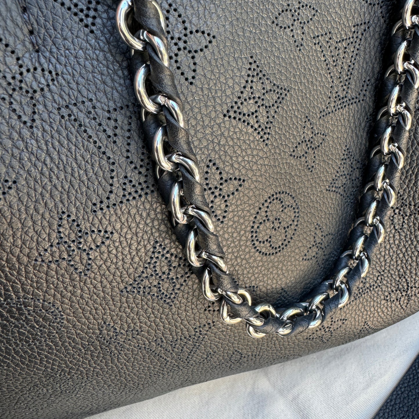 Louis Vuitton Mahina Leather Bella Tote