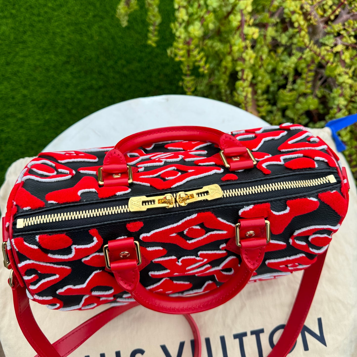 Louis Vuitton x Urs Fischer Speedy Bandoulière 25