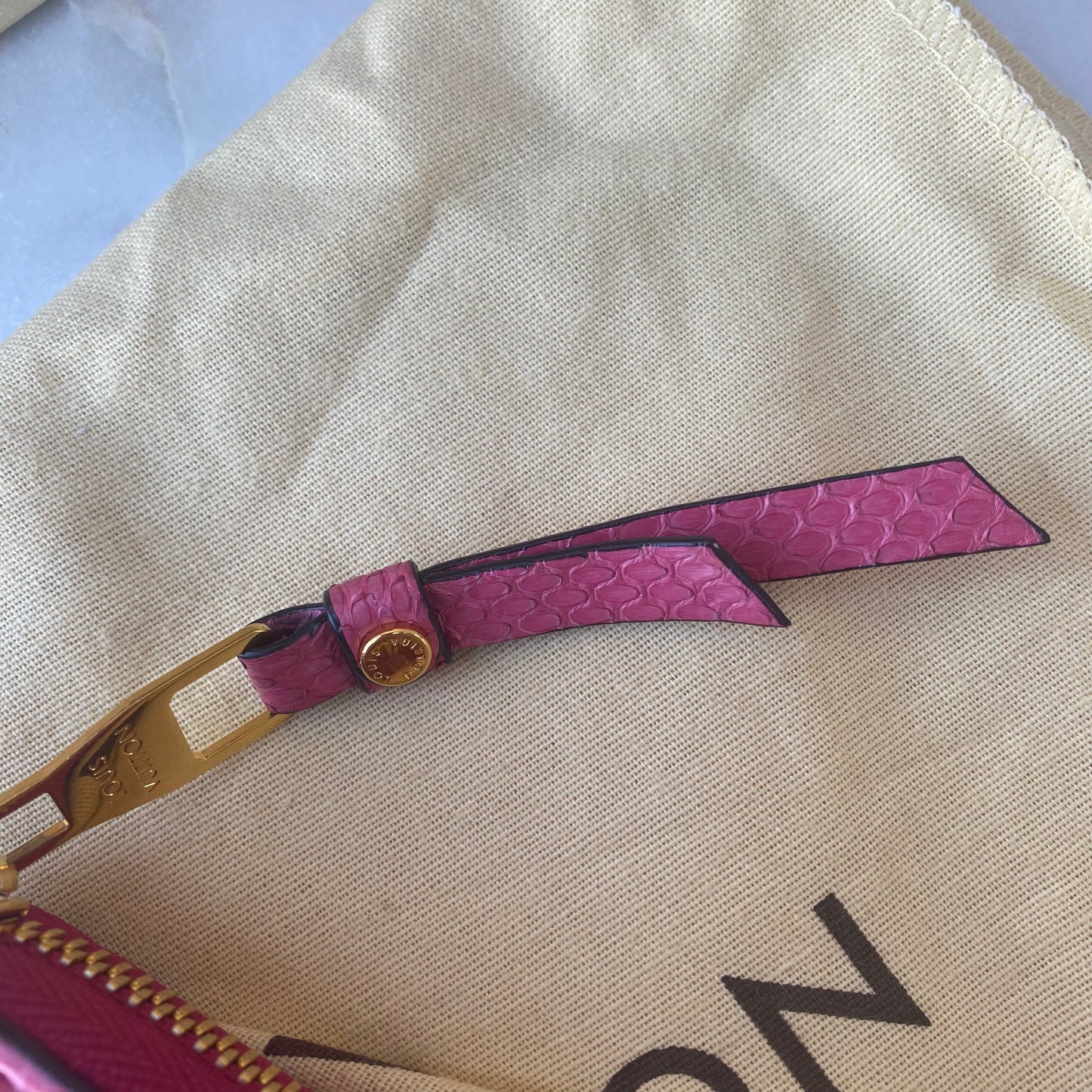 Louis Vuitton Python Zippy Wallet