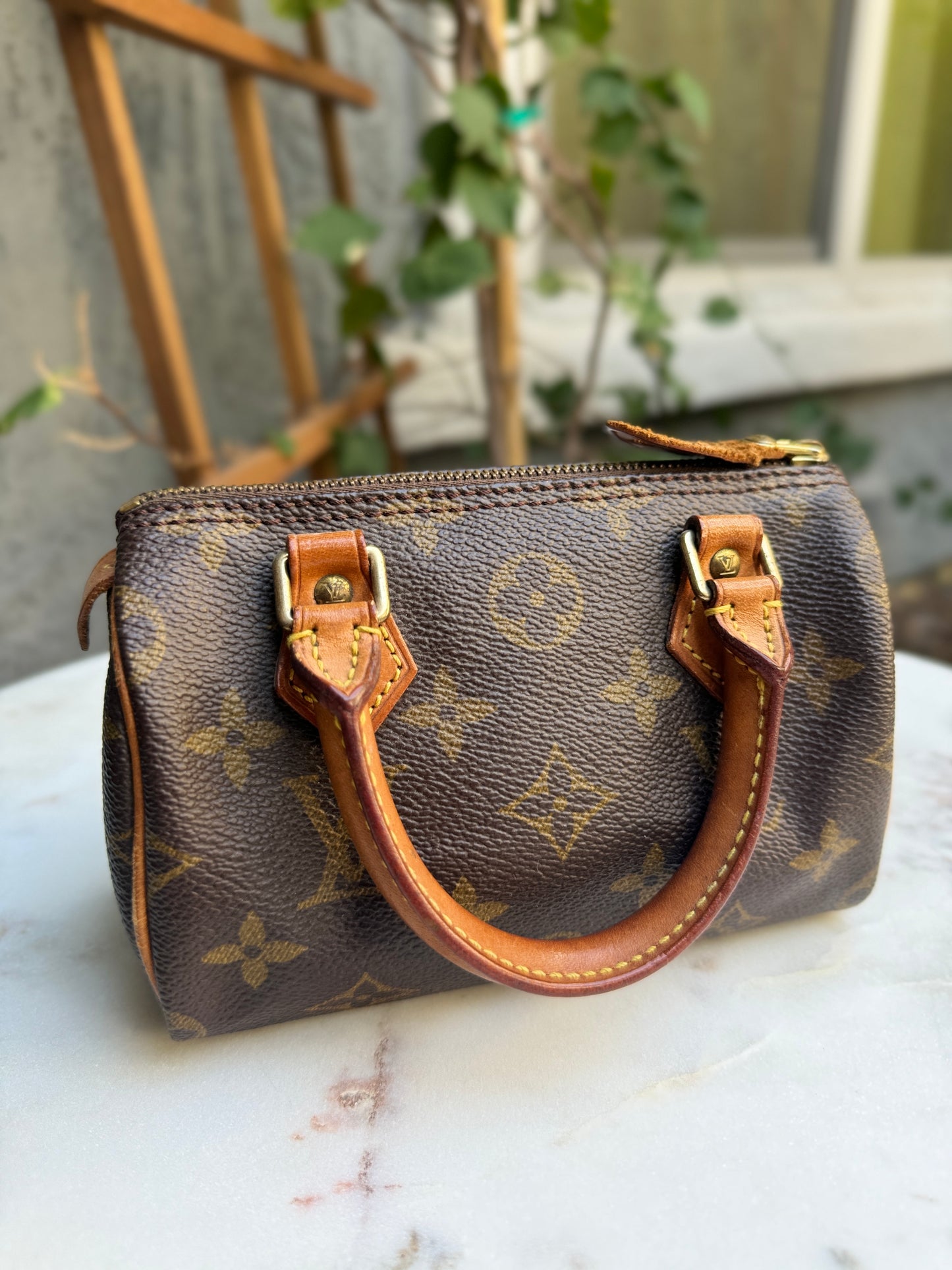 Louis Vuitton Vintage Monogram Mini HL Speedy