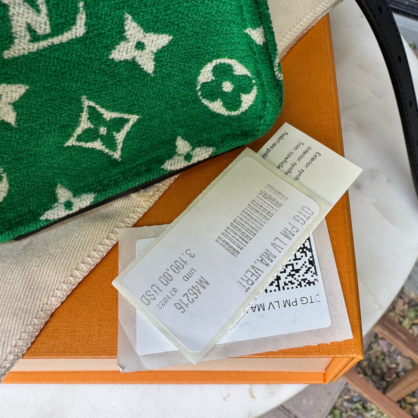 Louis Vuitton Monogram Velvet OnTheGo PM