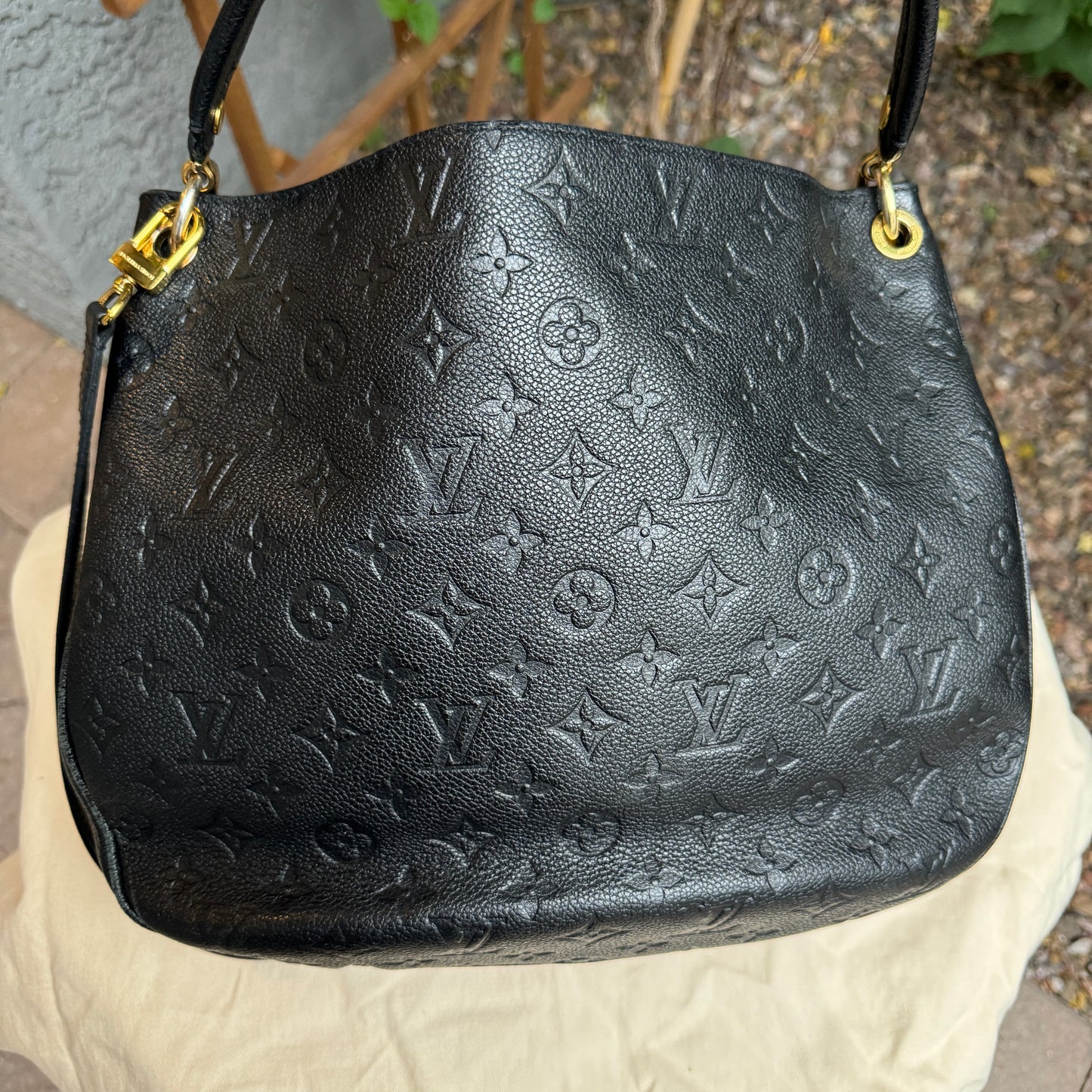 Louis Vuitton Empreinte Leather Spontini Shoulder Bag