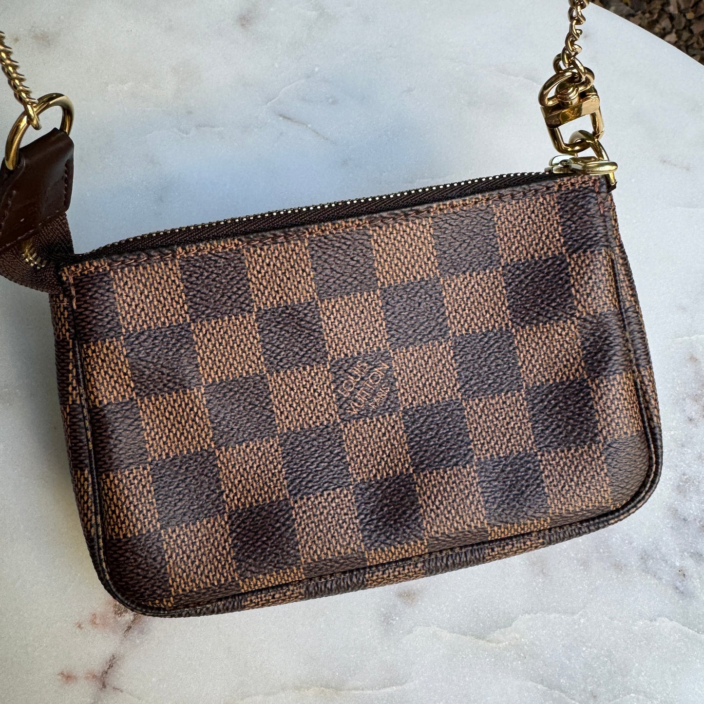 Louis Vuitton Damier Ebene Mini Pochette