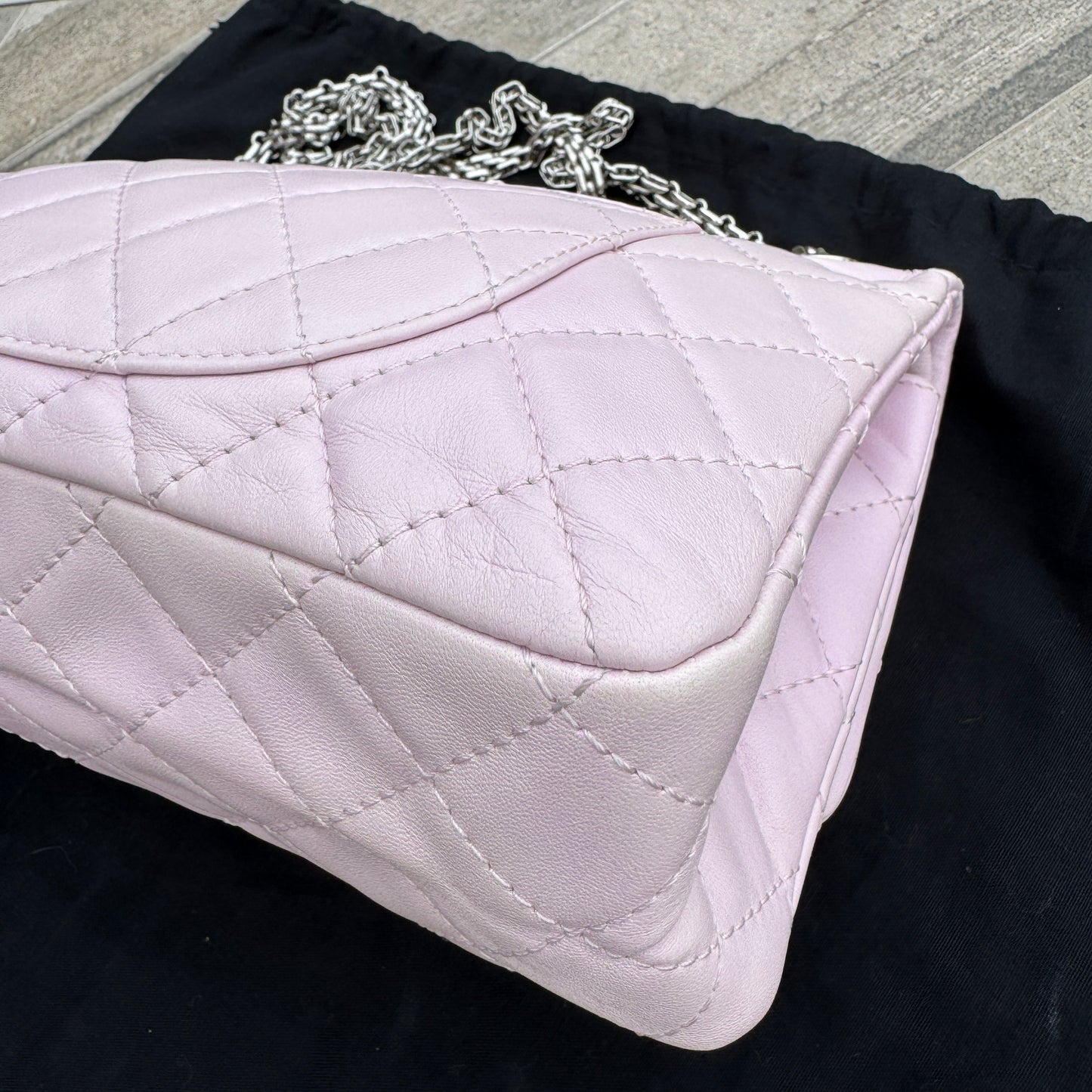 Chanel Reissue 226 Double Flap Calfskin Shoulder Bag