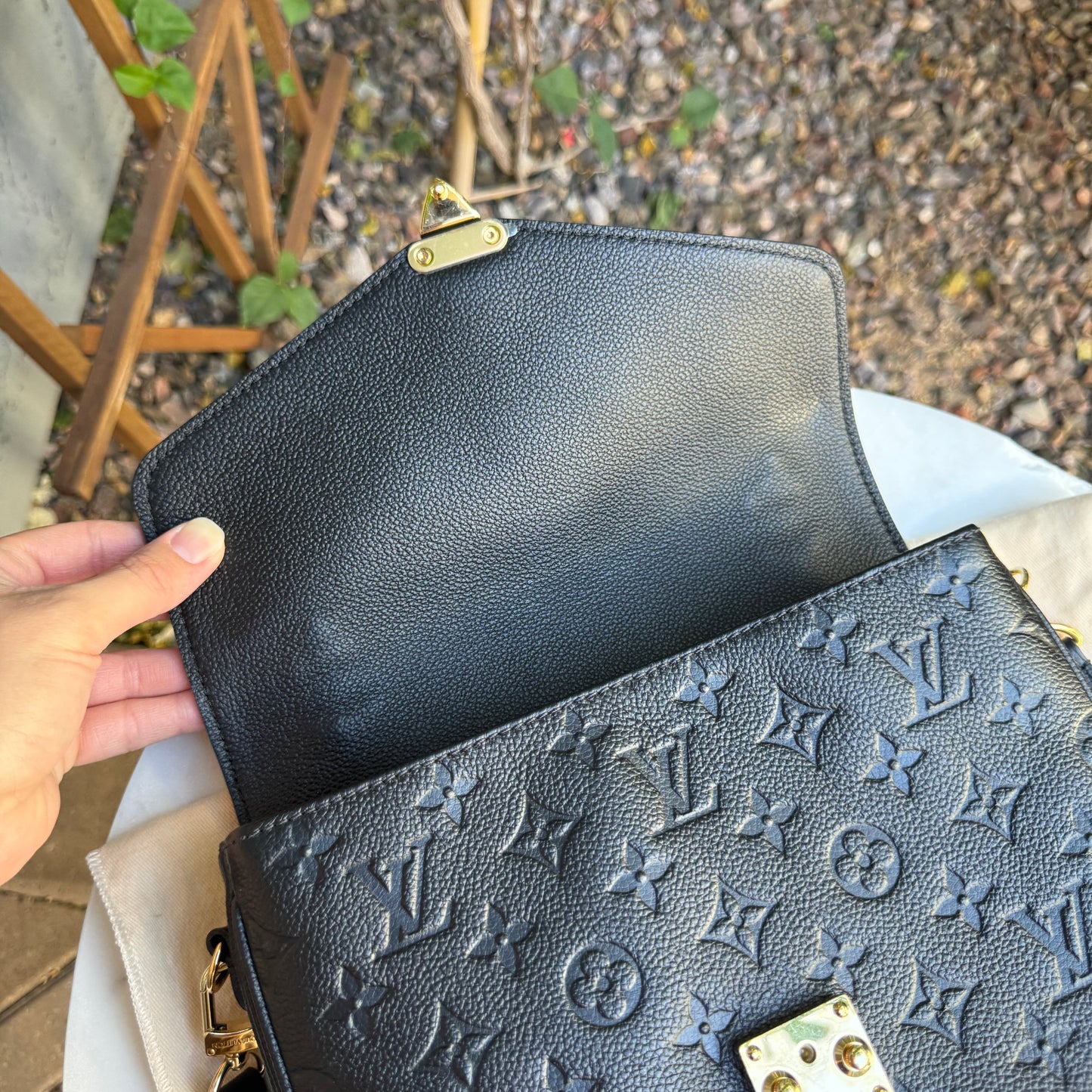 Louis Vuitton Empreinte Leather Metis Crossbody