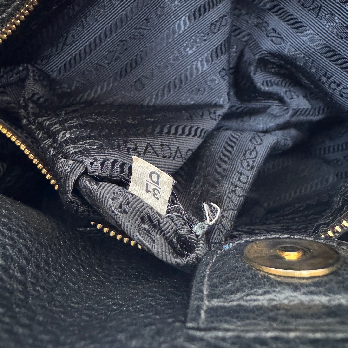 Prada Hobo Vitello Daino Phenix Crossbody