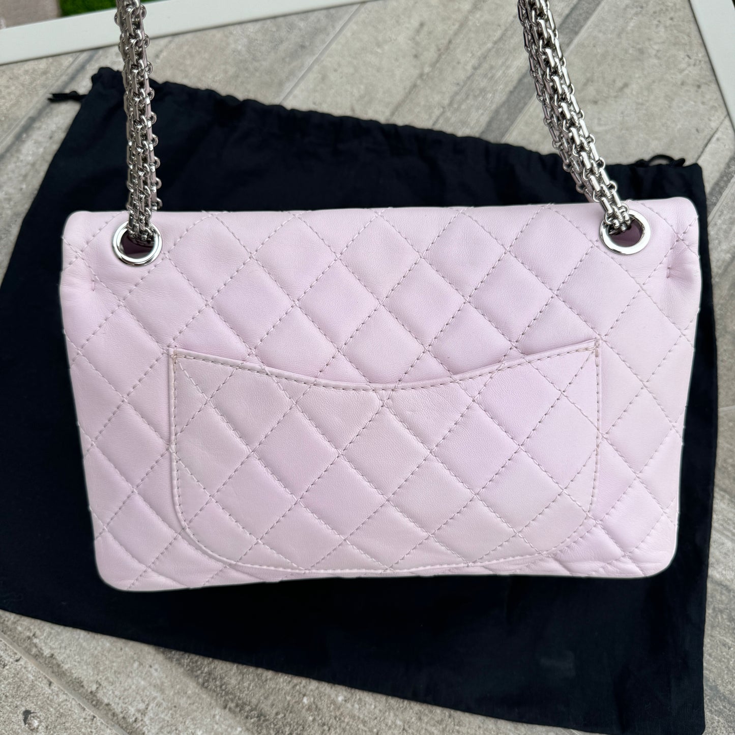 Chanel Reissue 226 Double Flap Calfskin Shoulder Bag