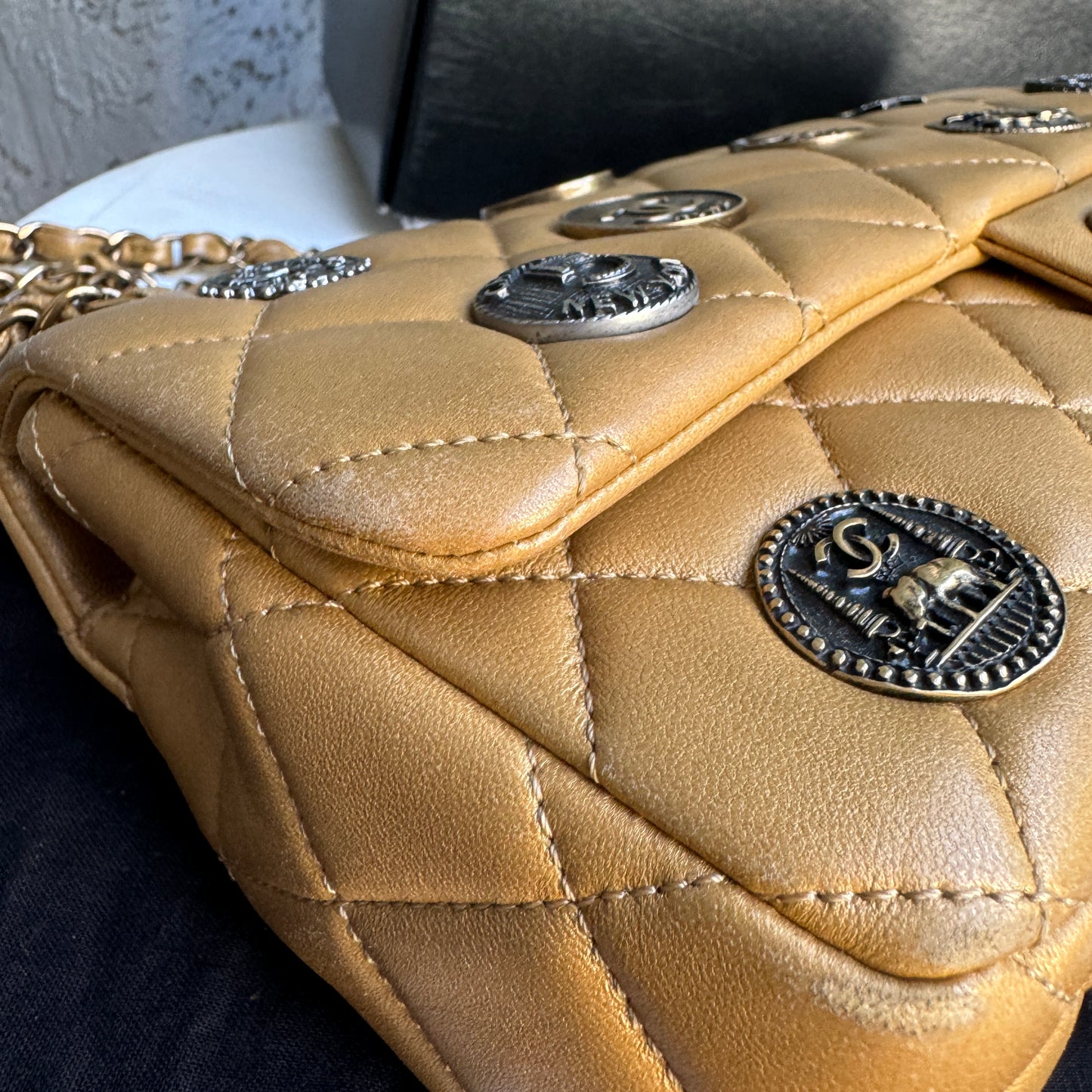 Chanel Limited Edition Paris-Dubai Medallions Single Flap Bag