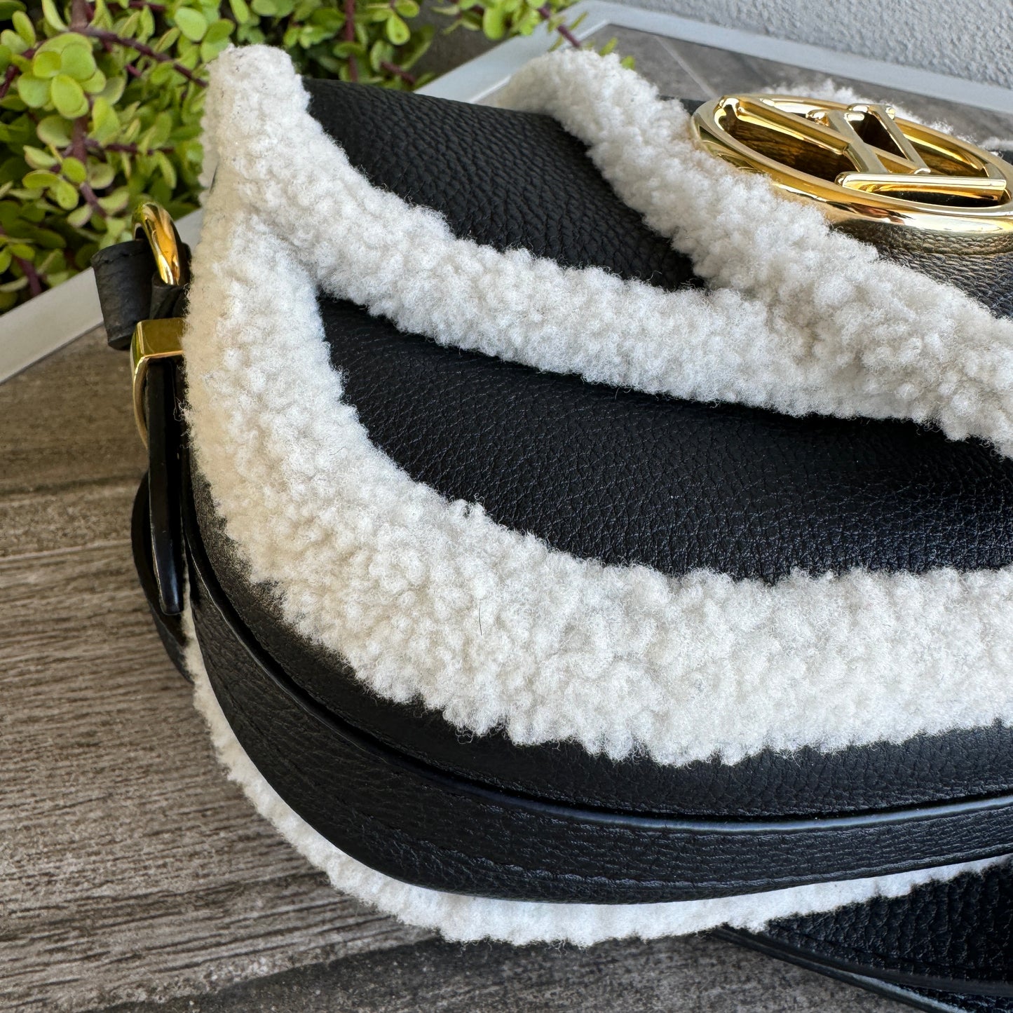 Louis Vuitton Shearling Pont 9 Soft PM