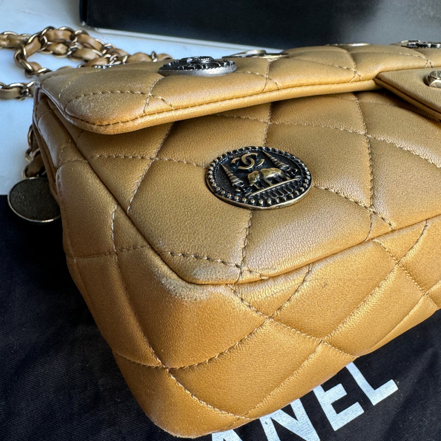 Chanel Limited Edition Paris-Dubai Medallions Single Flap Bag