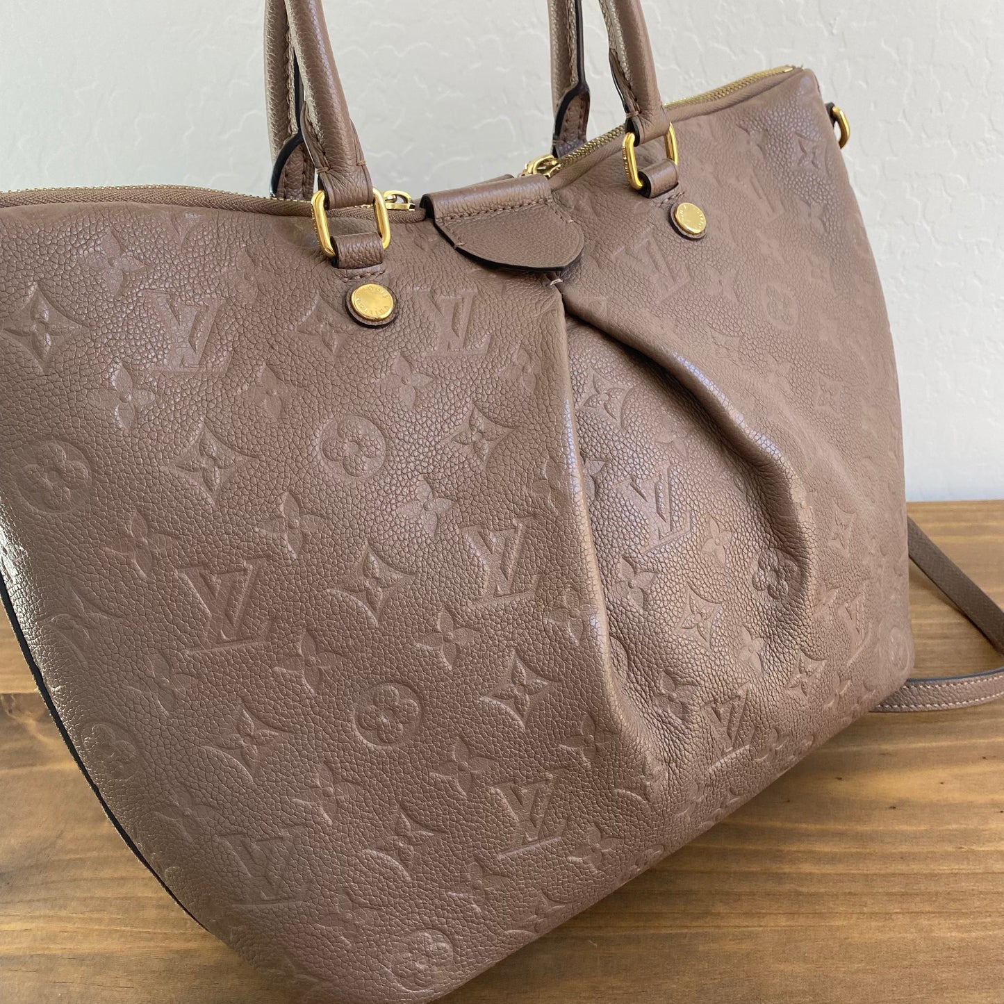 Louis Vuitton Monogram Empreinte Mazarine MM