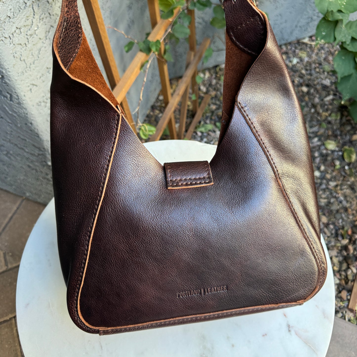 Portland Leather Flora Shoulder Bag