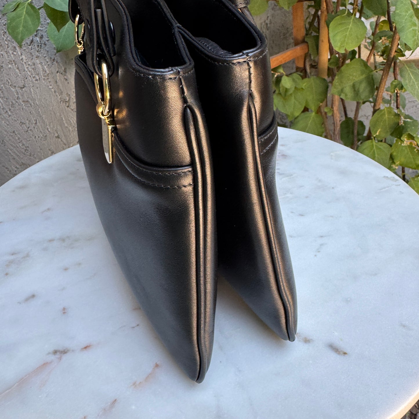Gucci Arli Leather GG Shoulder Bag