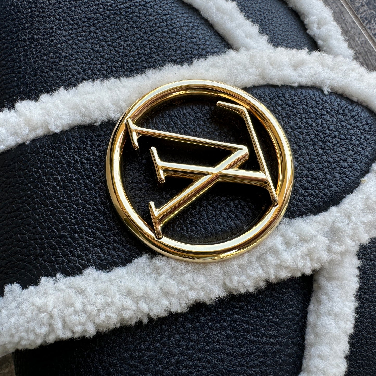 Louis Vuitton Shearling Pont 9 Soft PM