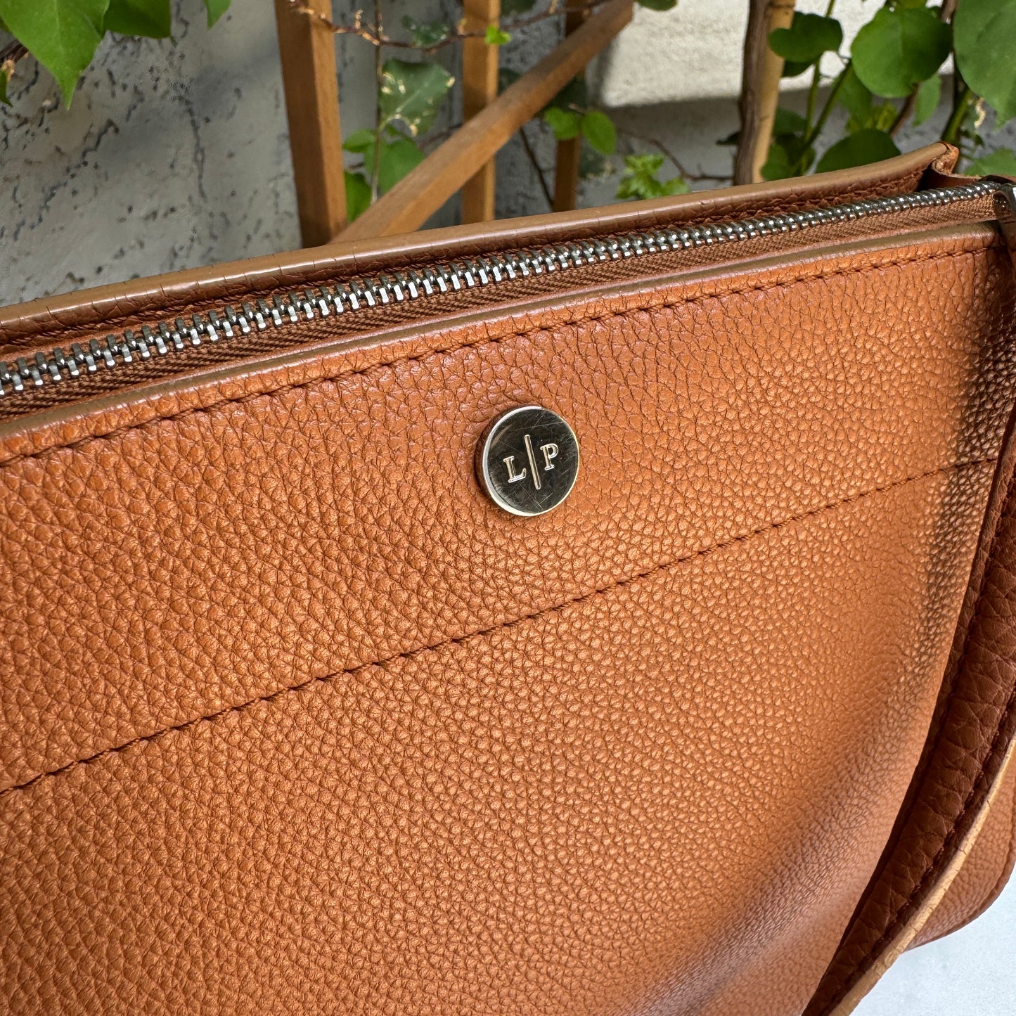 Loro Piana Milky Way Odessa Leather Crossbody