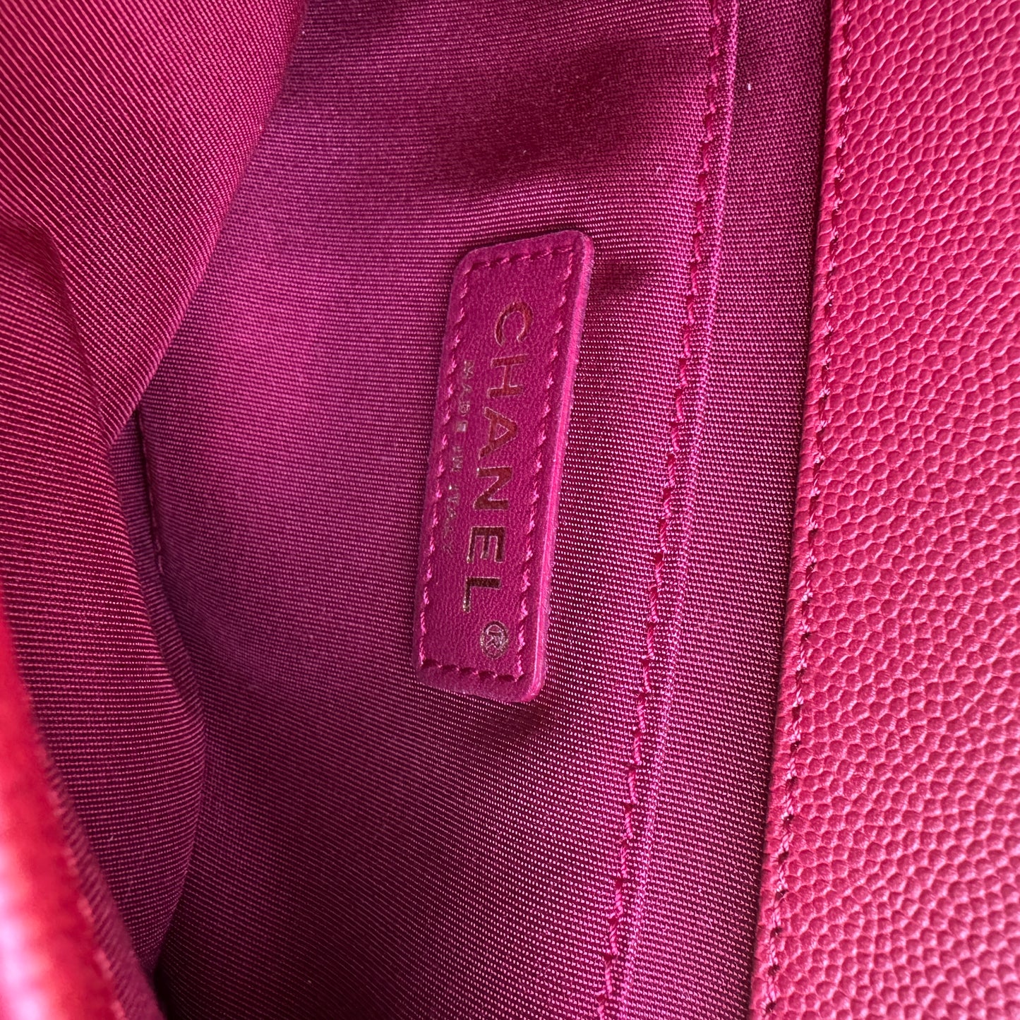 Chanel Lady Coco Caviar & Suede Leather WOC Crossbody