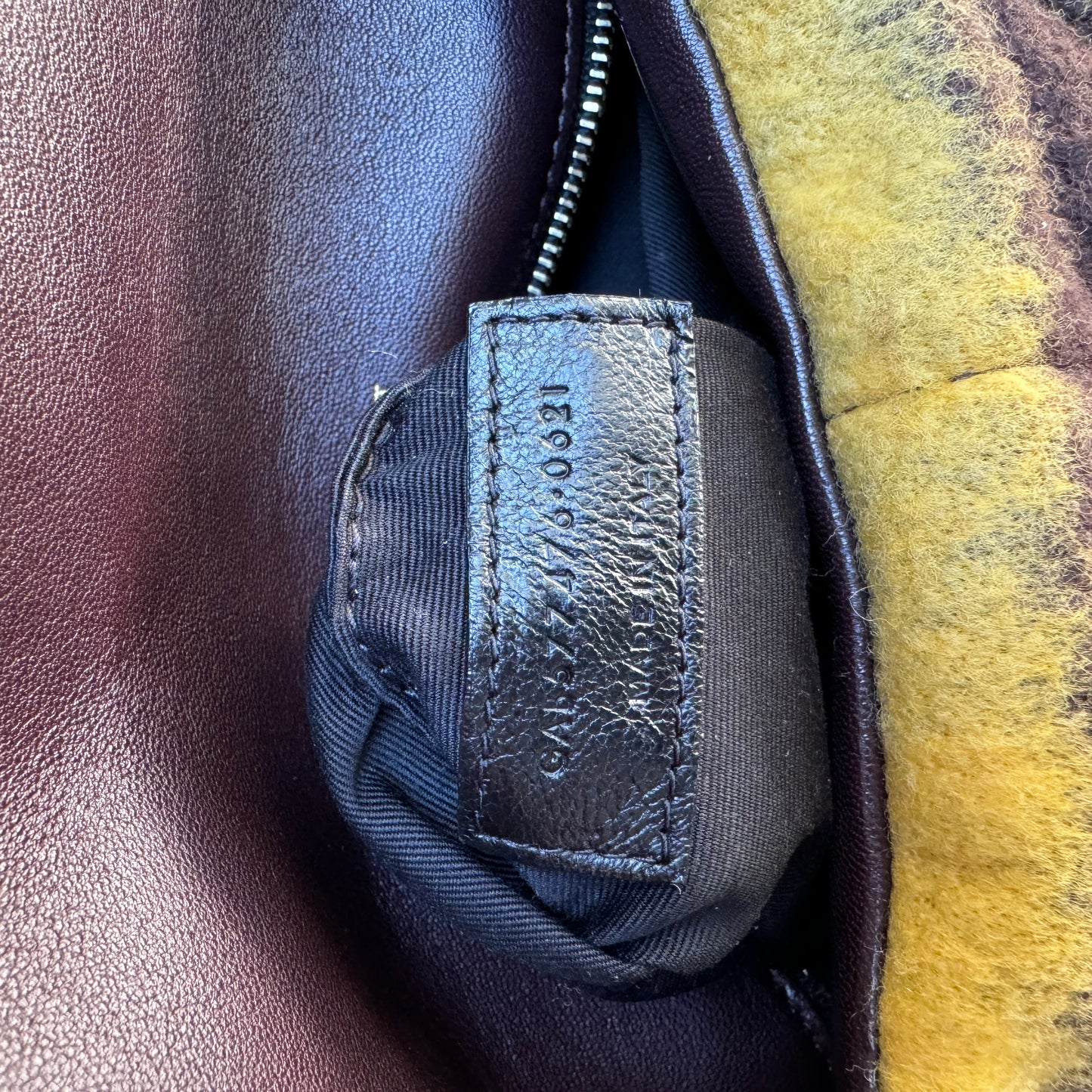 Saint Laurent Small LouLou Wool Tie Dye Puffer Crossbody