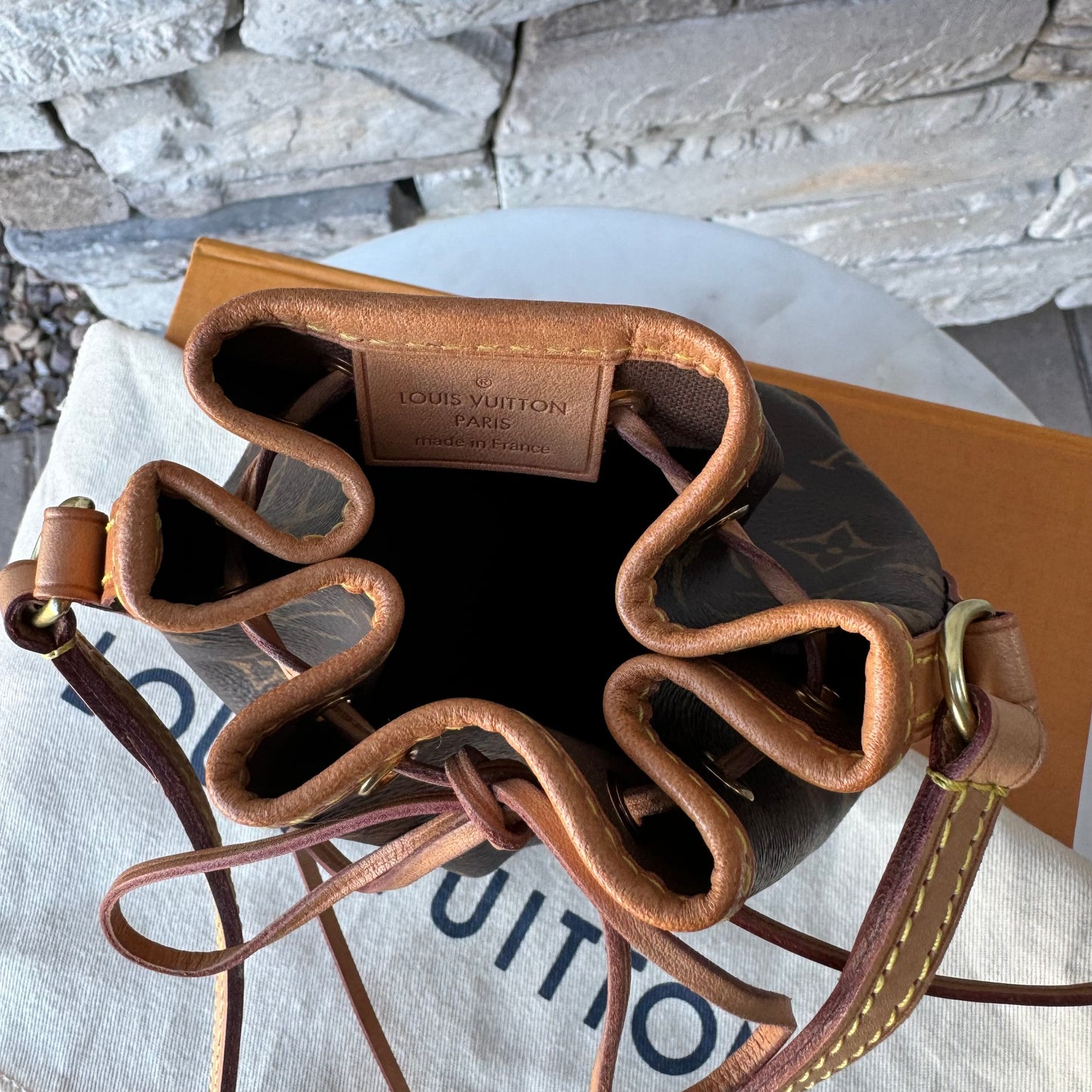 Louis Vuitton Monogram Nano Noe Bucket Bag