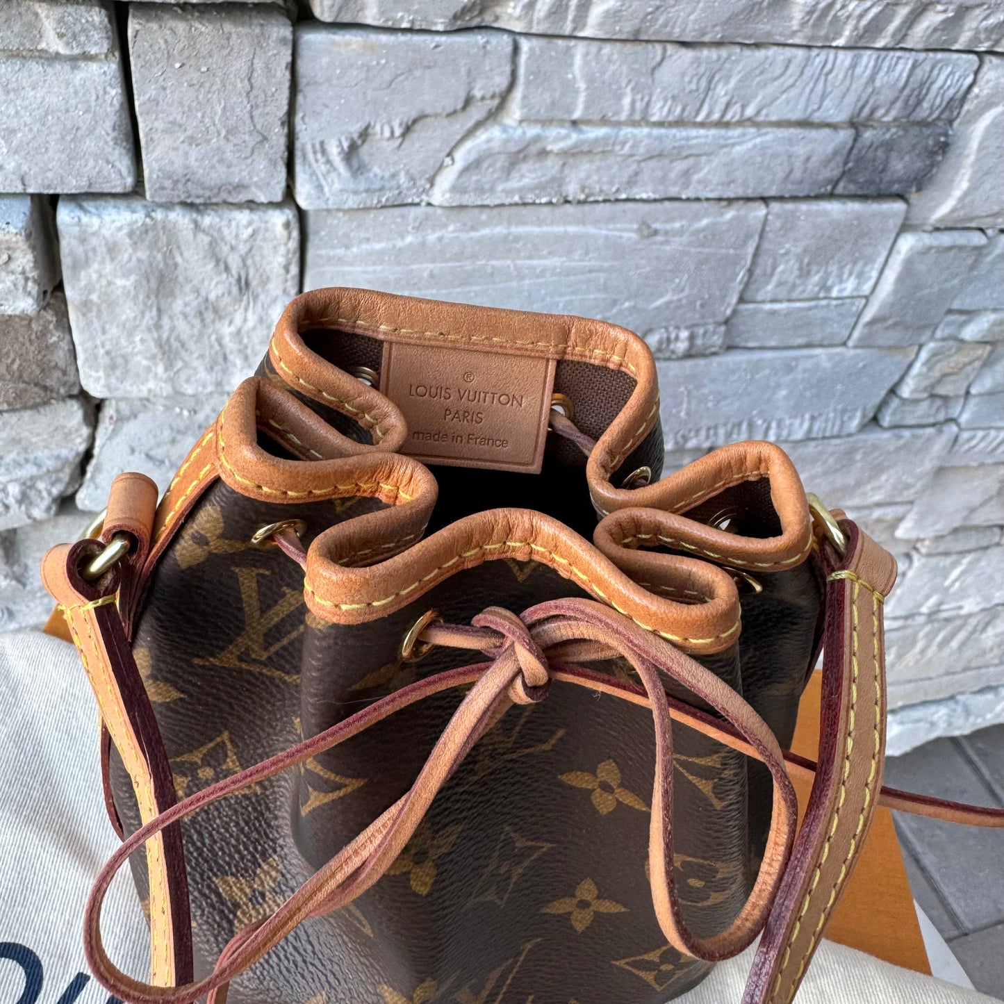 Louis Vuitton Monogram Nano Noe Bucket Bag