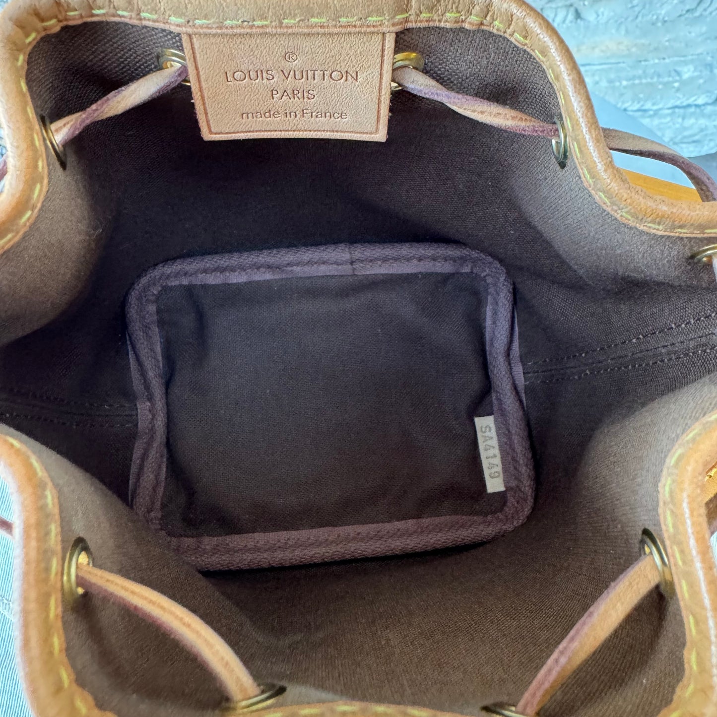 Louis Vuitton Monogram Nano Noe Bucket Bag