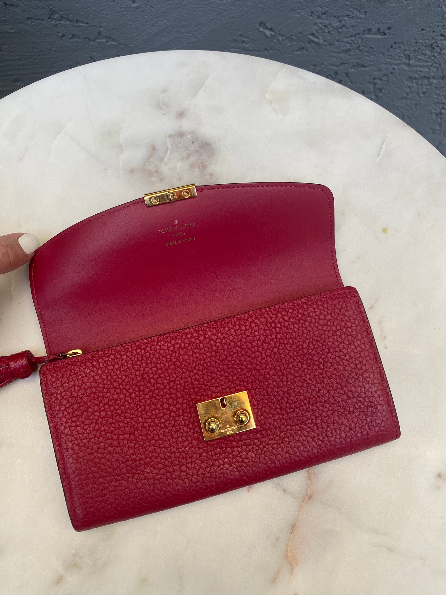Louis Vuitton Damier Ebene Croisette Wallet