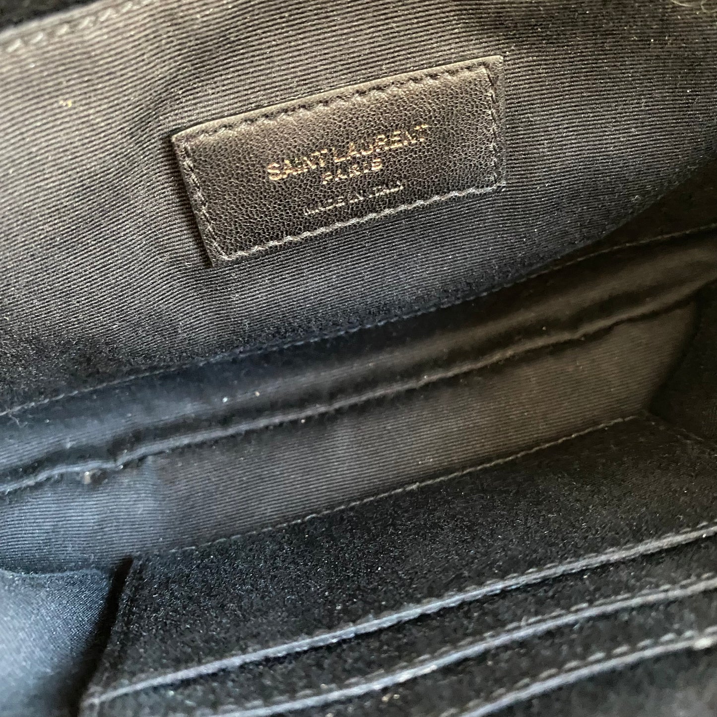 Saint Laurent Cassandre Classic Lambskin Belt Bag