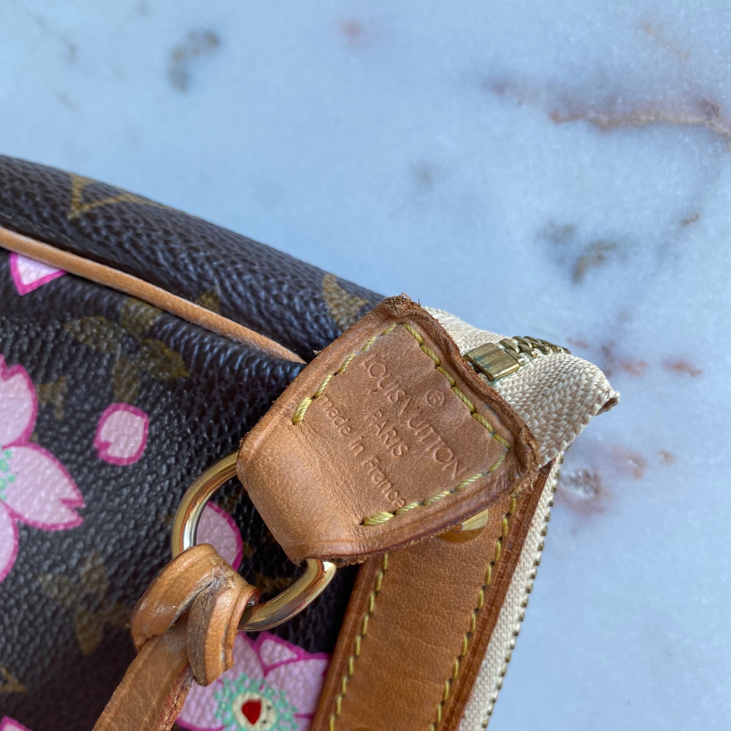Louis Vuitton Murakami Vintage Cherry Blossom Pochette