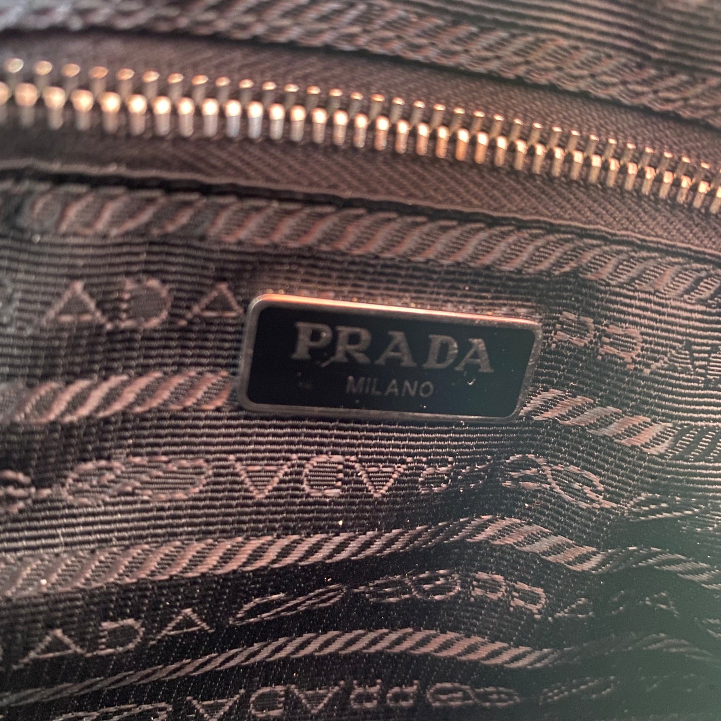 Prada Nylon Quilted Convertible Chain Crossbody