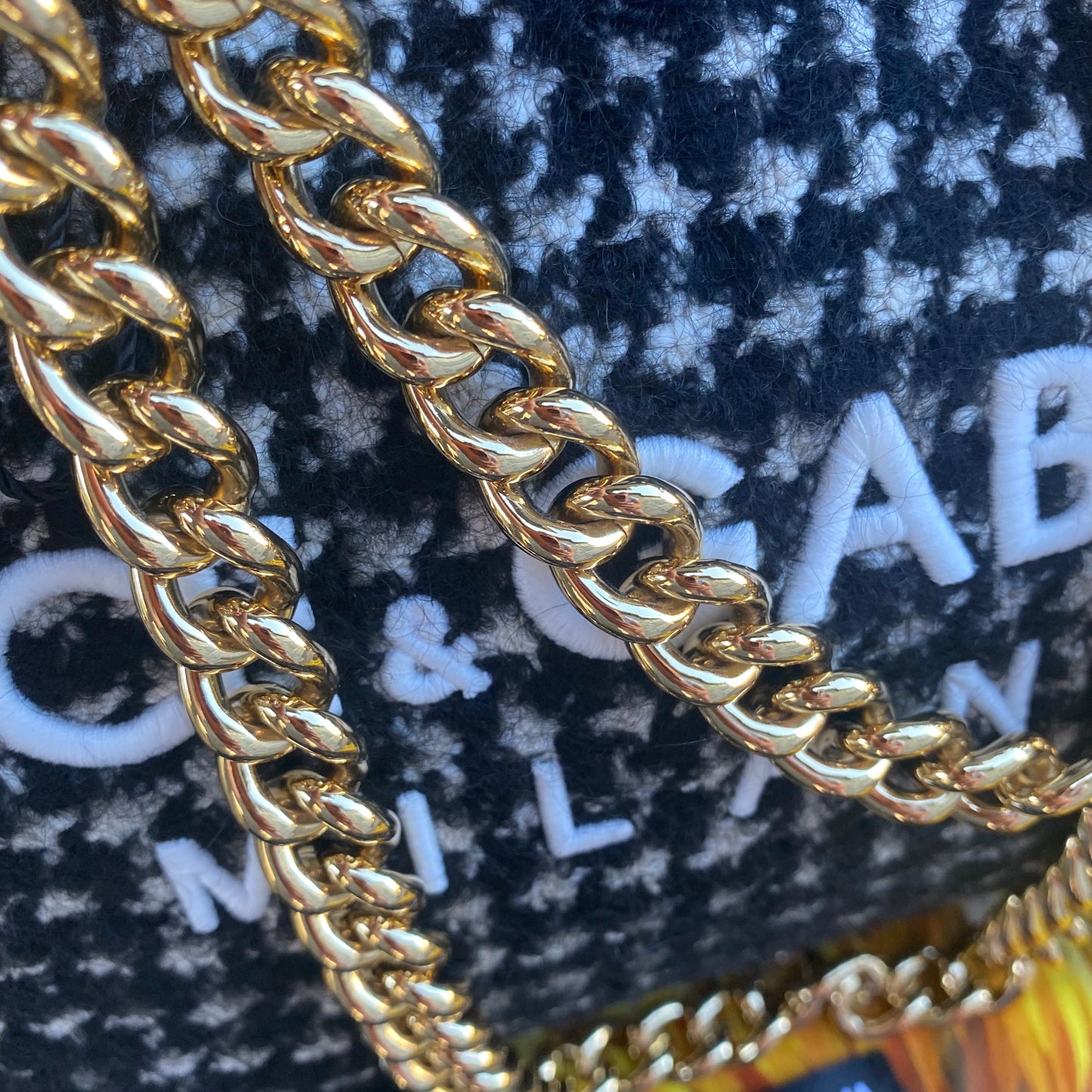 Dolce & Gabbana Small Tweed Capri Tote