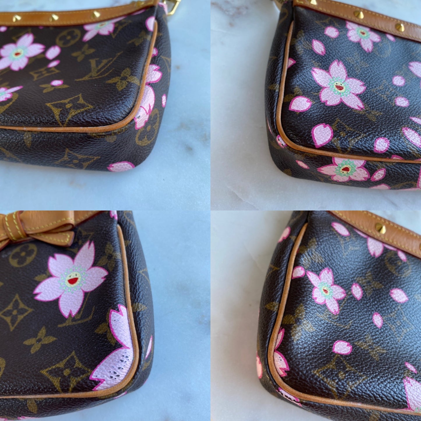 Louis Vuitton Murakami Vintage Cherry Blossom Pochette