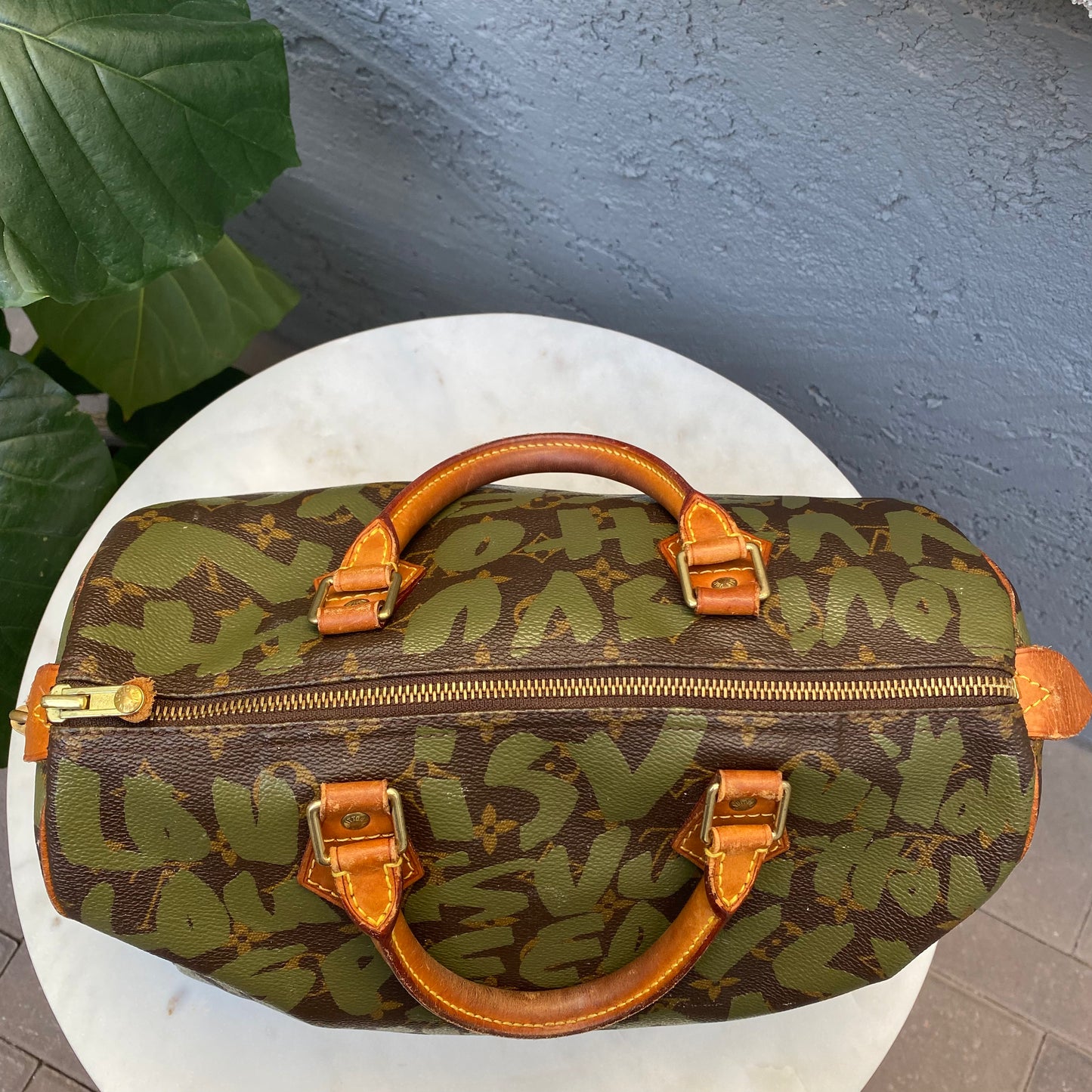 Louis Vuitton Graffiti Monogram Speedy 30