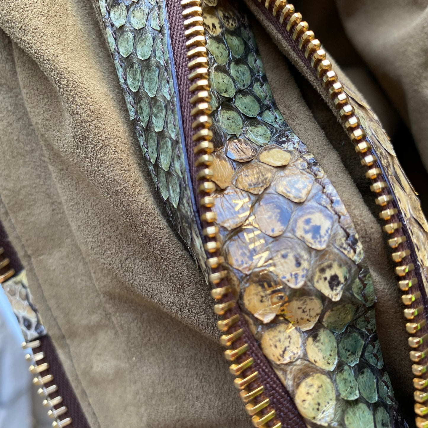 Tom Ford Python Carine Shoulder Bag