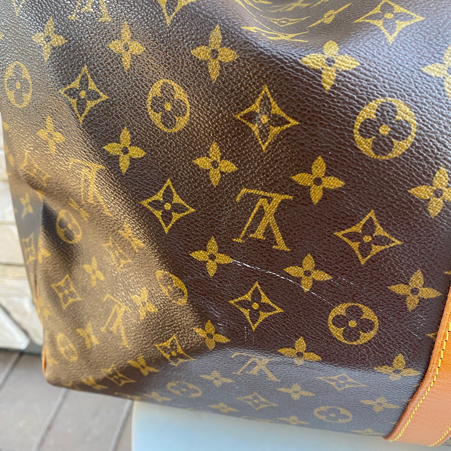 Louis Vuitton Monogram Keepall 60 Duffle
