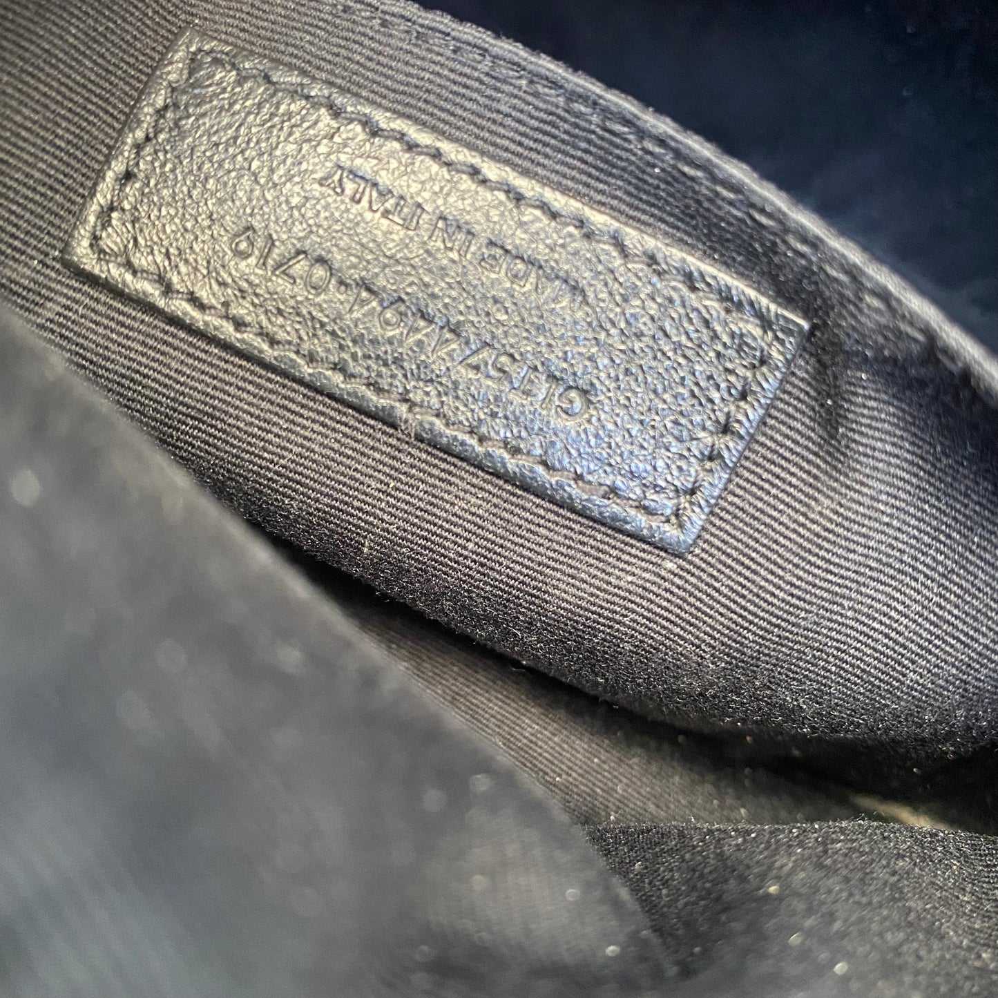 Saint Laurent Lambskin Monogram Small Lou Camera Bag