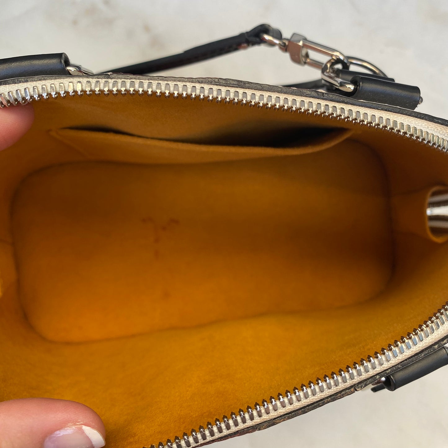 Louis Vuitton Epi Stripe Alma BB