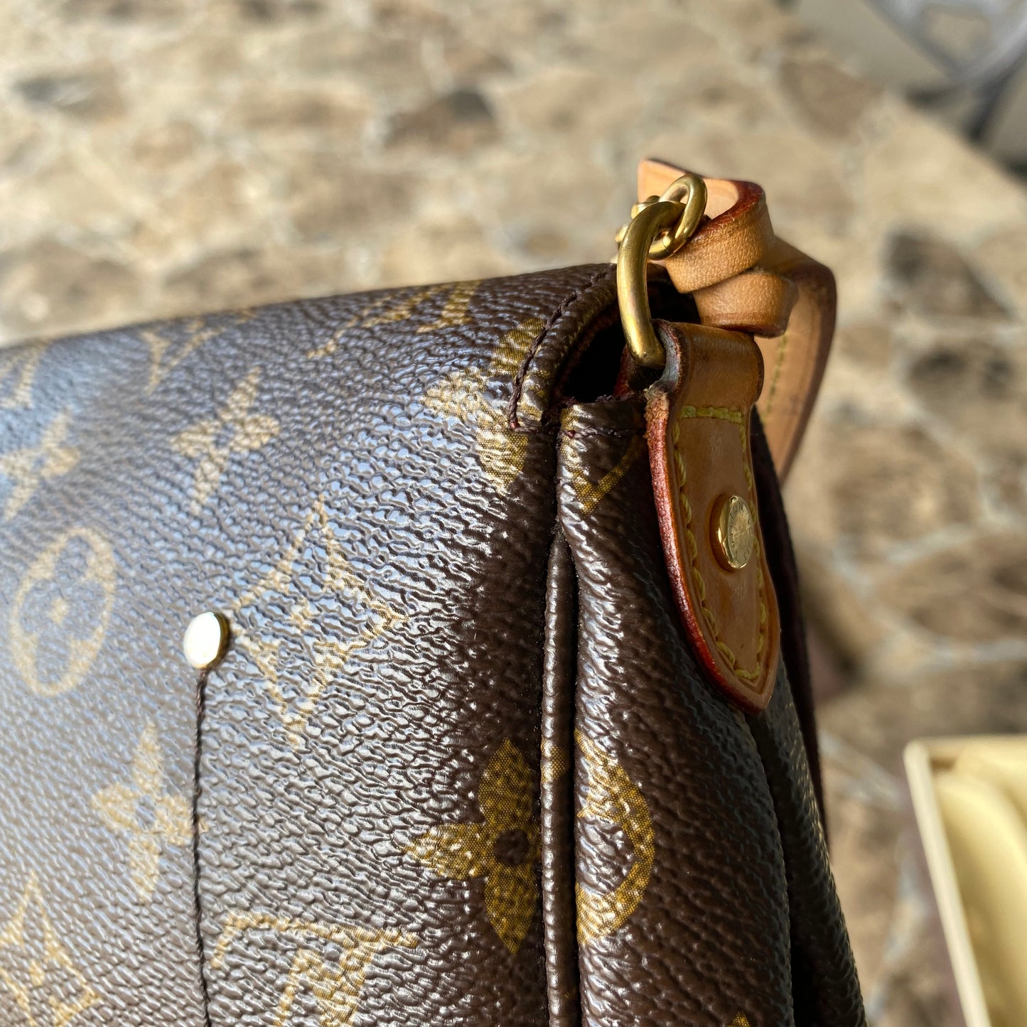 Louis Vuitton Monogram Favorite PM Clutch Crossbody