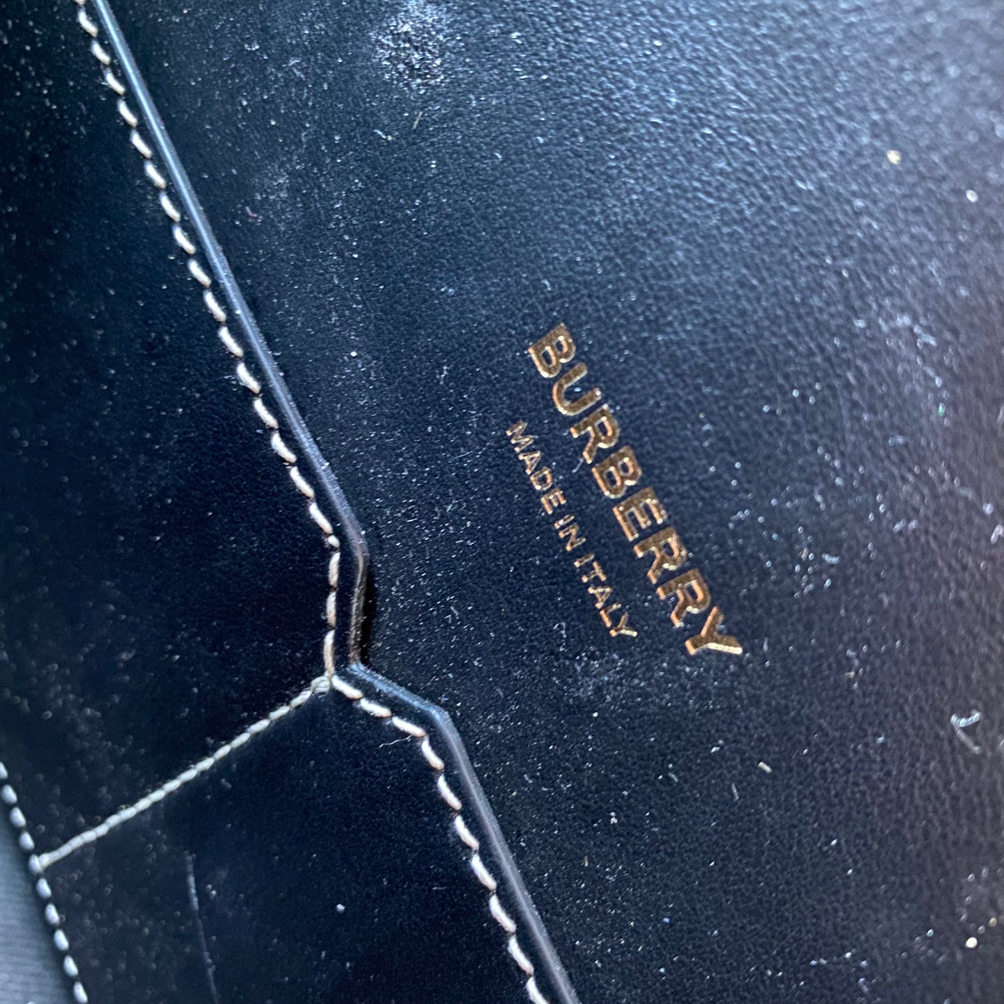 Burberry Catherine Smoked Check Tote Bag