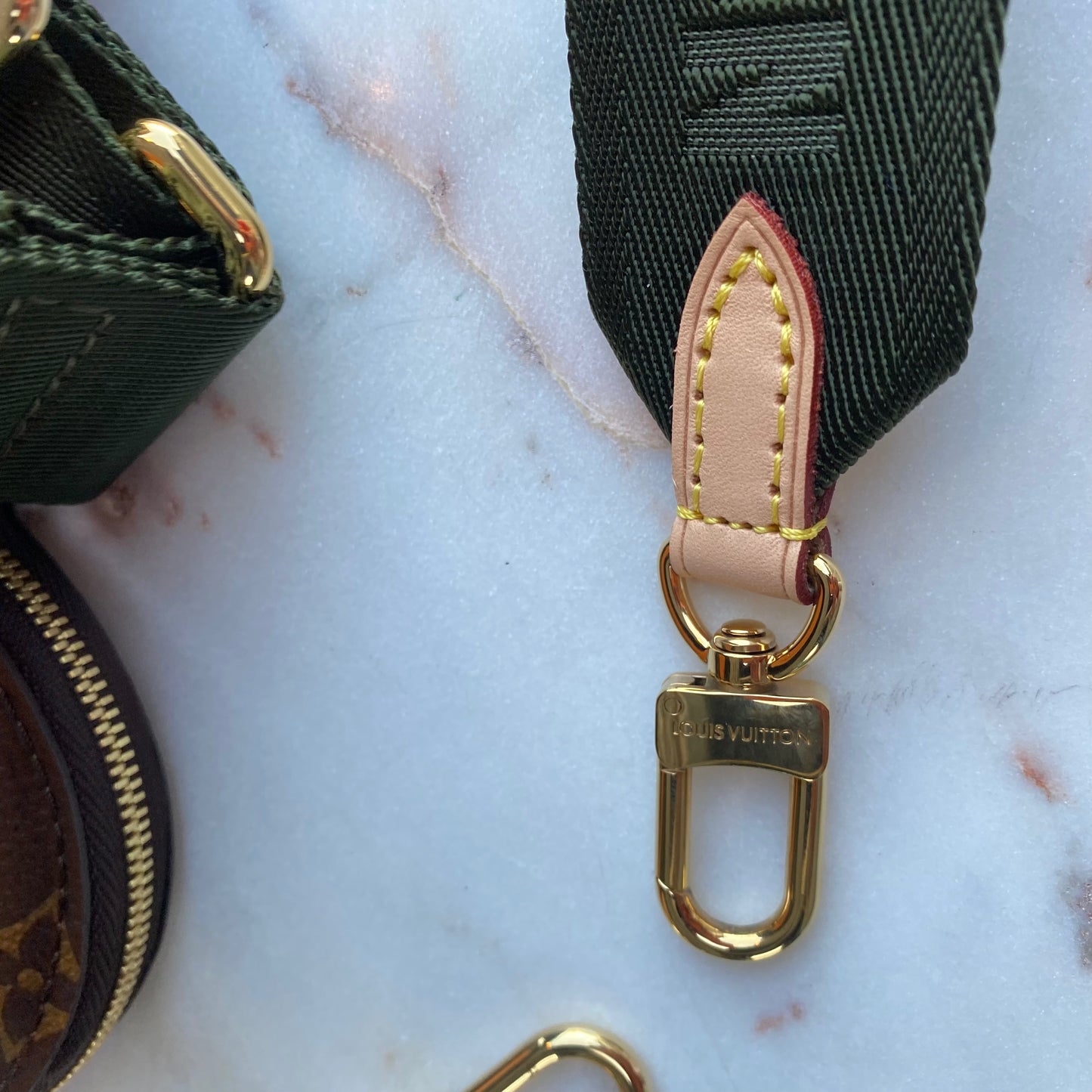 Louis Vuitton Monogram Multi-Pochette Accessoires Bandouliere Strap & Coin Pouch