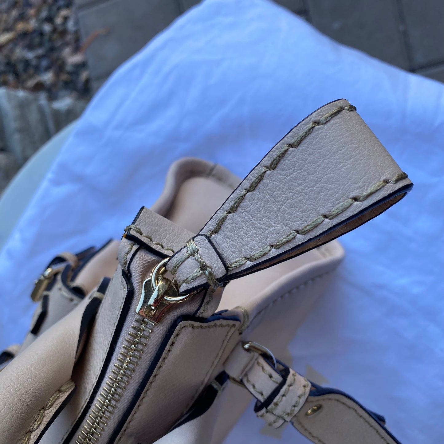 Chloe Mini Edith Leather Satchel Shoulder Bag