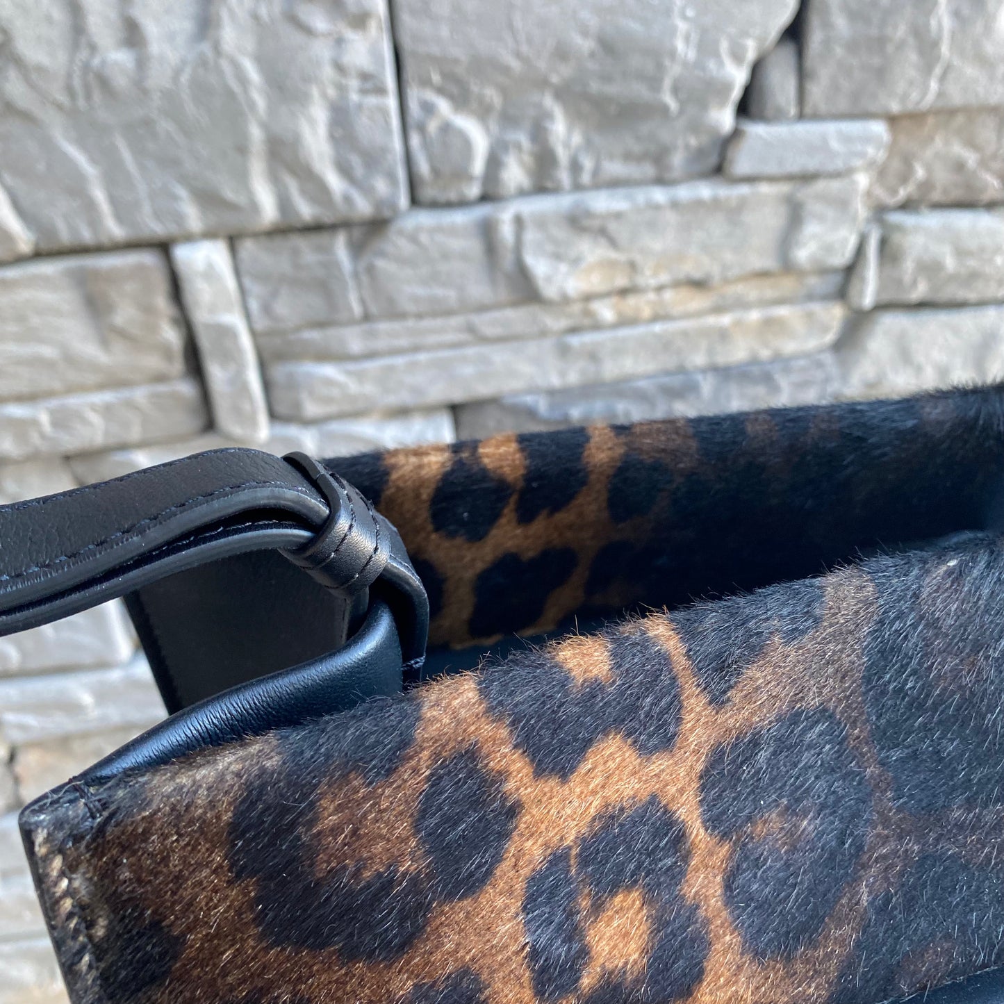 Tom Ford Rialto Leopard Top Handle Tote